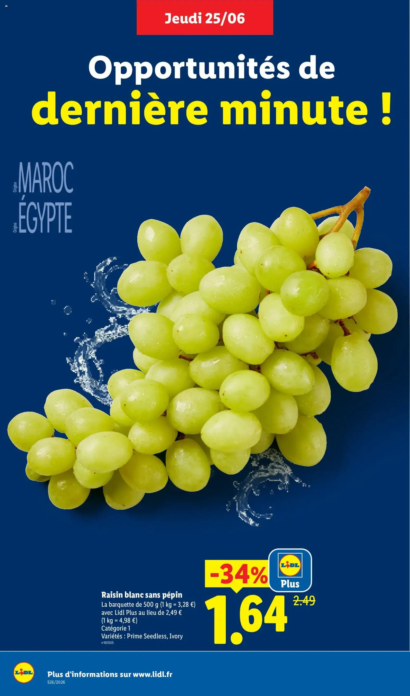 LIDL catalogue - brochure valable à partir du 25/06/2026, page 4 sur 72