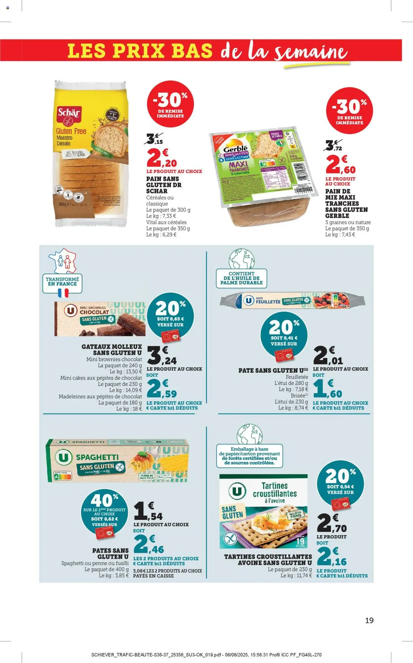 Bi1 catalogue - brochure valable à partir du 01/09/2025, page 19 sur 40