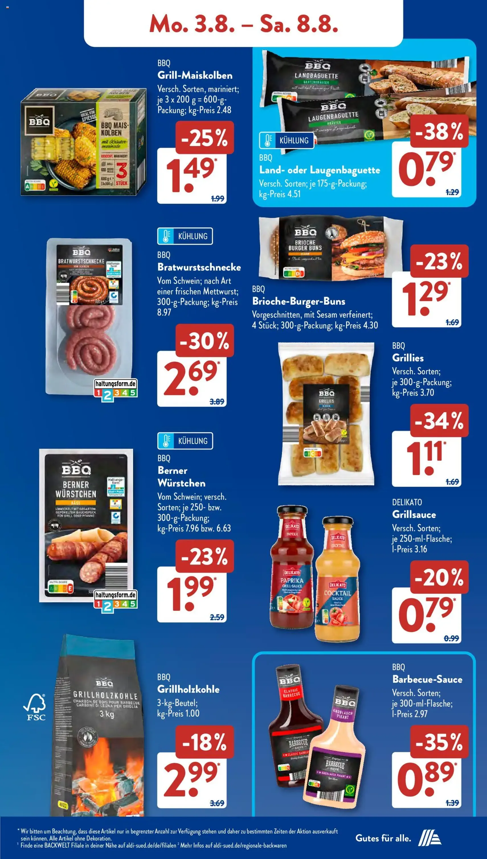 Aldi Süd Prospekt - Gültiger Prospekt ab 03.08.2026, Seite 8 von insgesamt 32