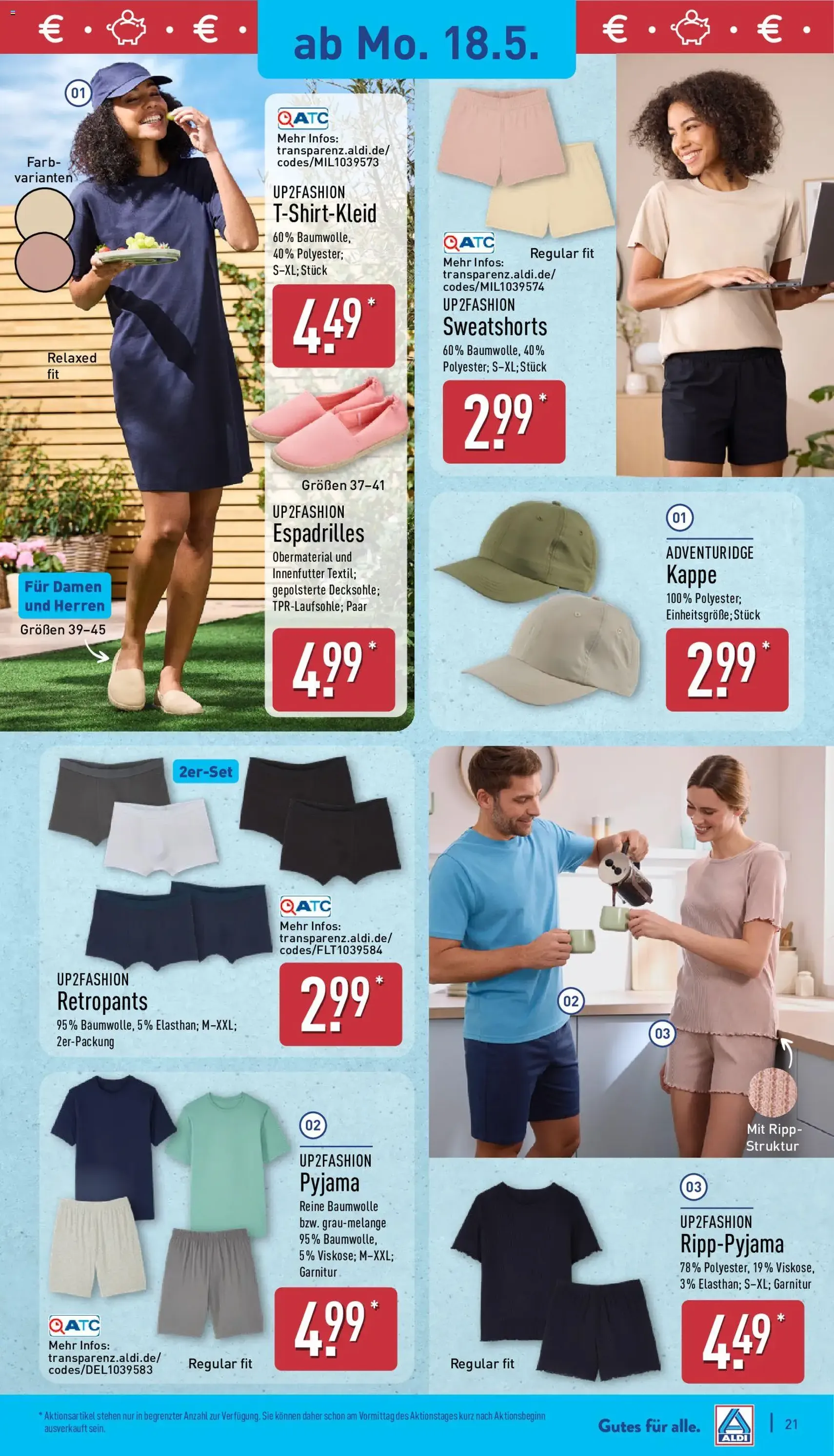 Aldi Prospekt - Gültiger Prospekt ab 18.05.2026, Seite 21 von insgesamt 44