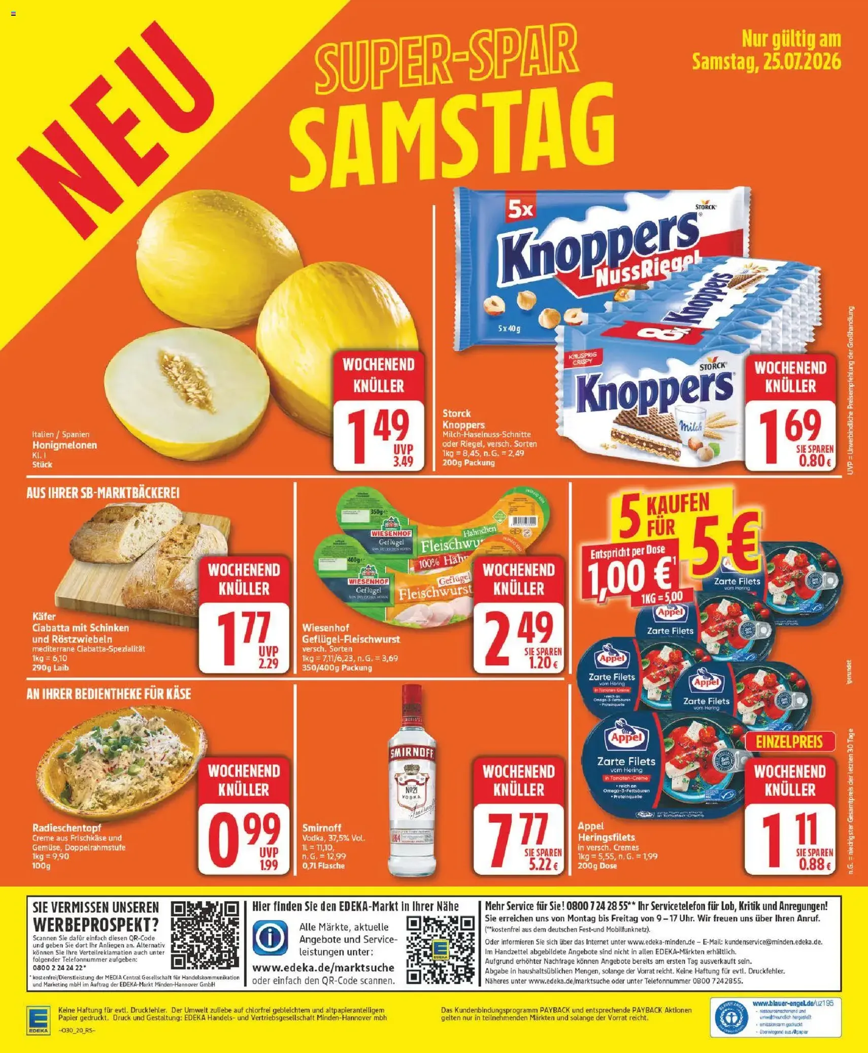Edeka Prospekt - Gültiger Prospekt ab 20.07.2026, Seite 24 von insgesamt 28