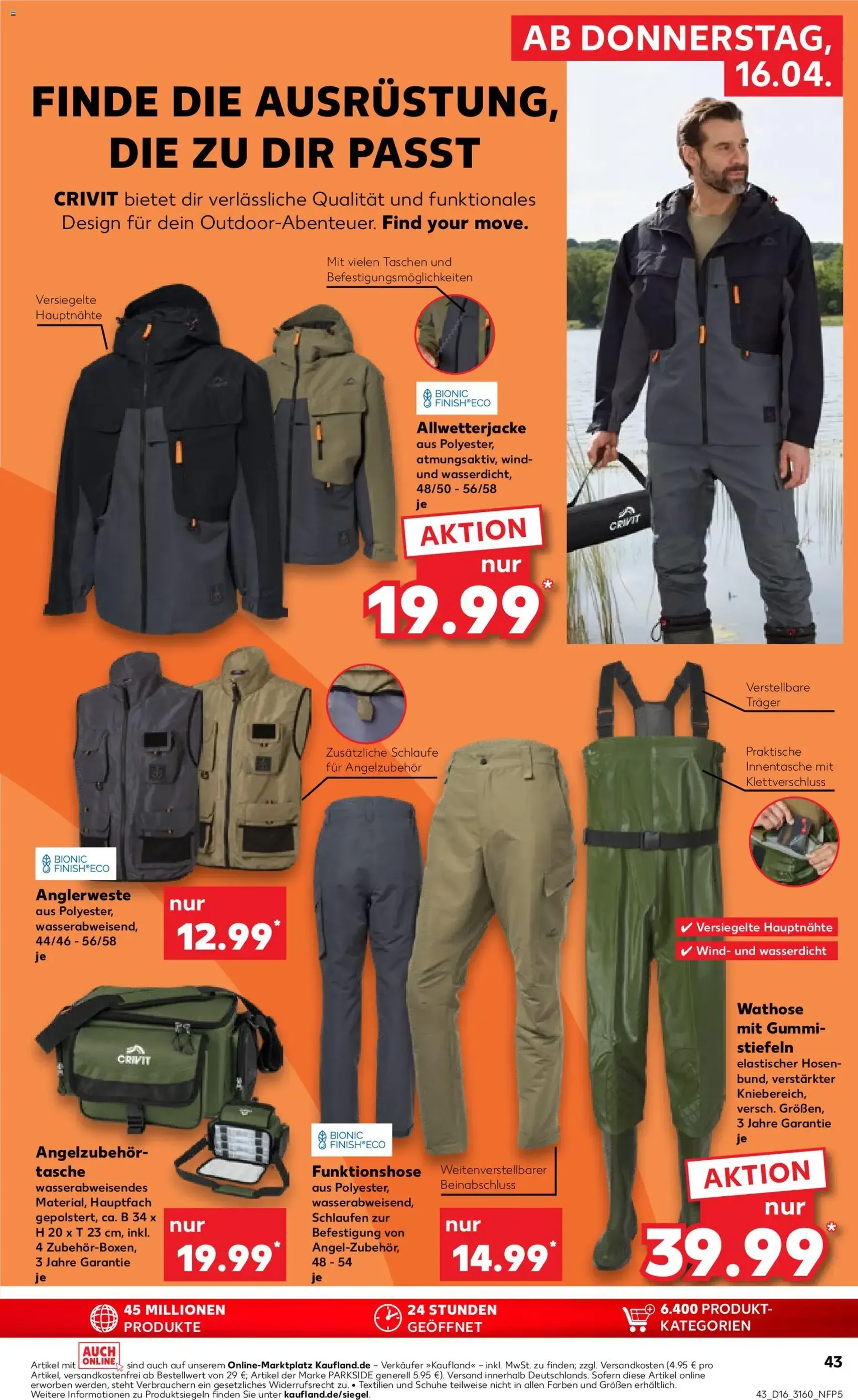 Kaufland Prospekt - Gültiger Prospekt ab 16.04.2026, Seite 43 von insgesamt 58