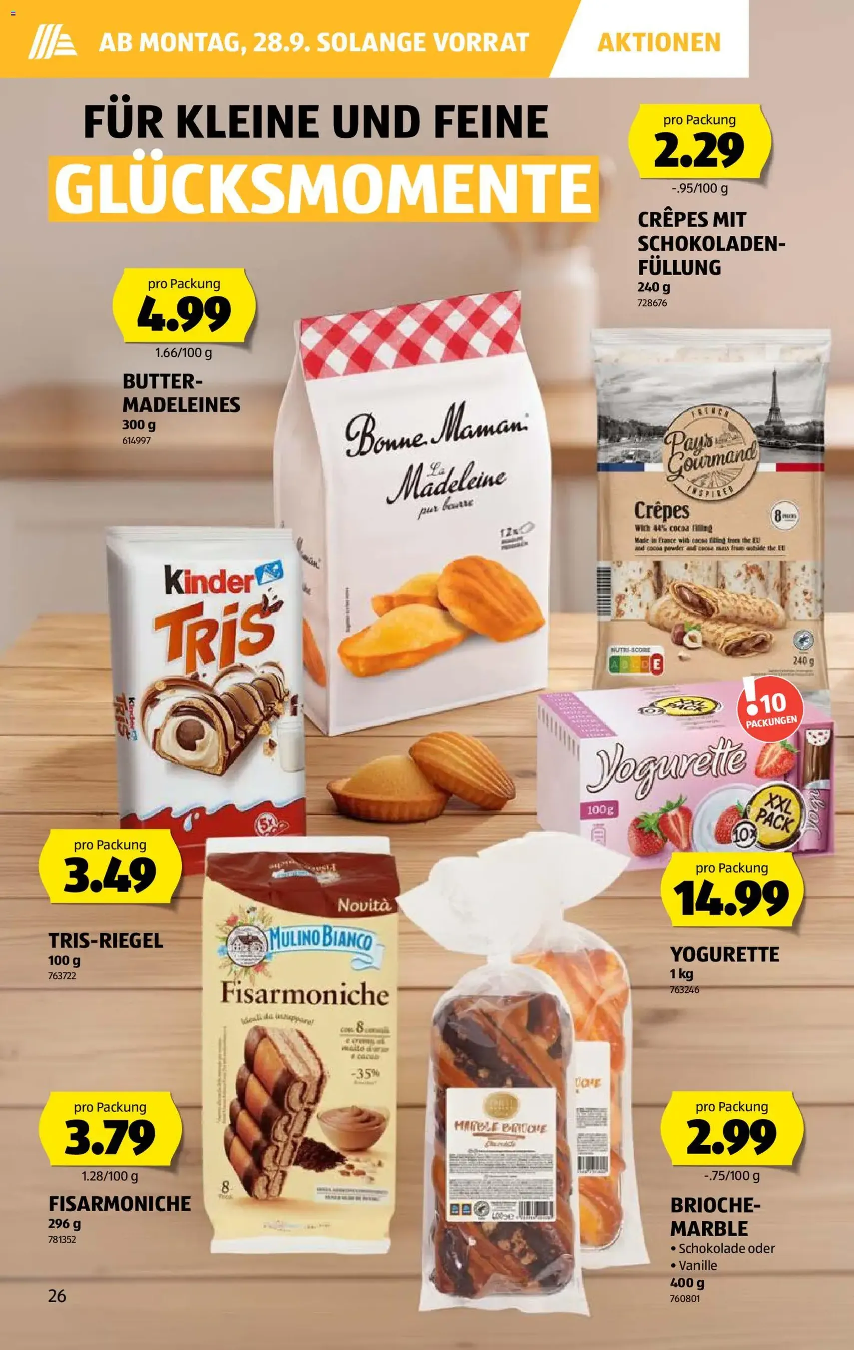 Aldi aktionen - Gültiger Prospekt ab 24.09.2026, Seite 26 von insgesamt 38