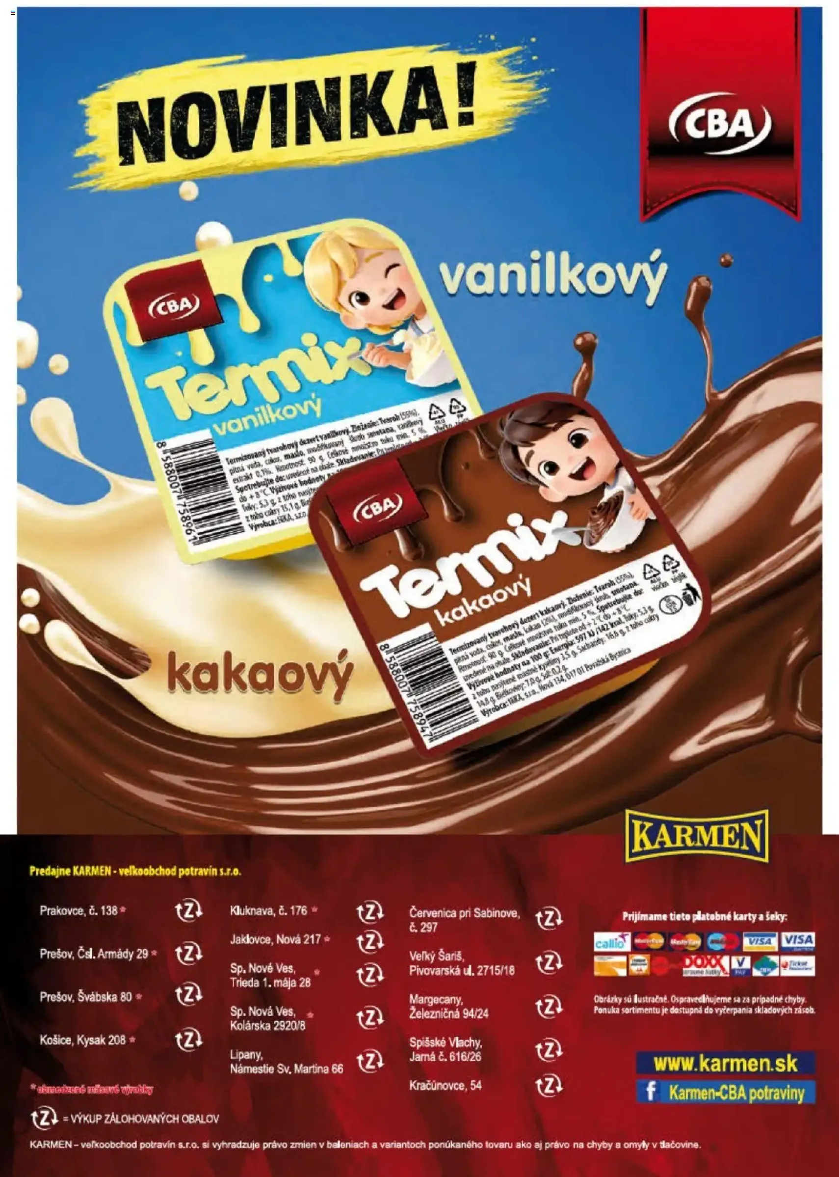 KARMEN CBA leták - platný leták od 04.06.2026 strana 24 z 24