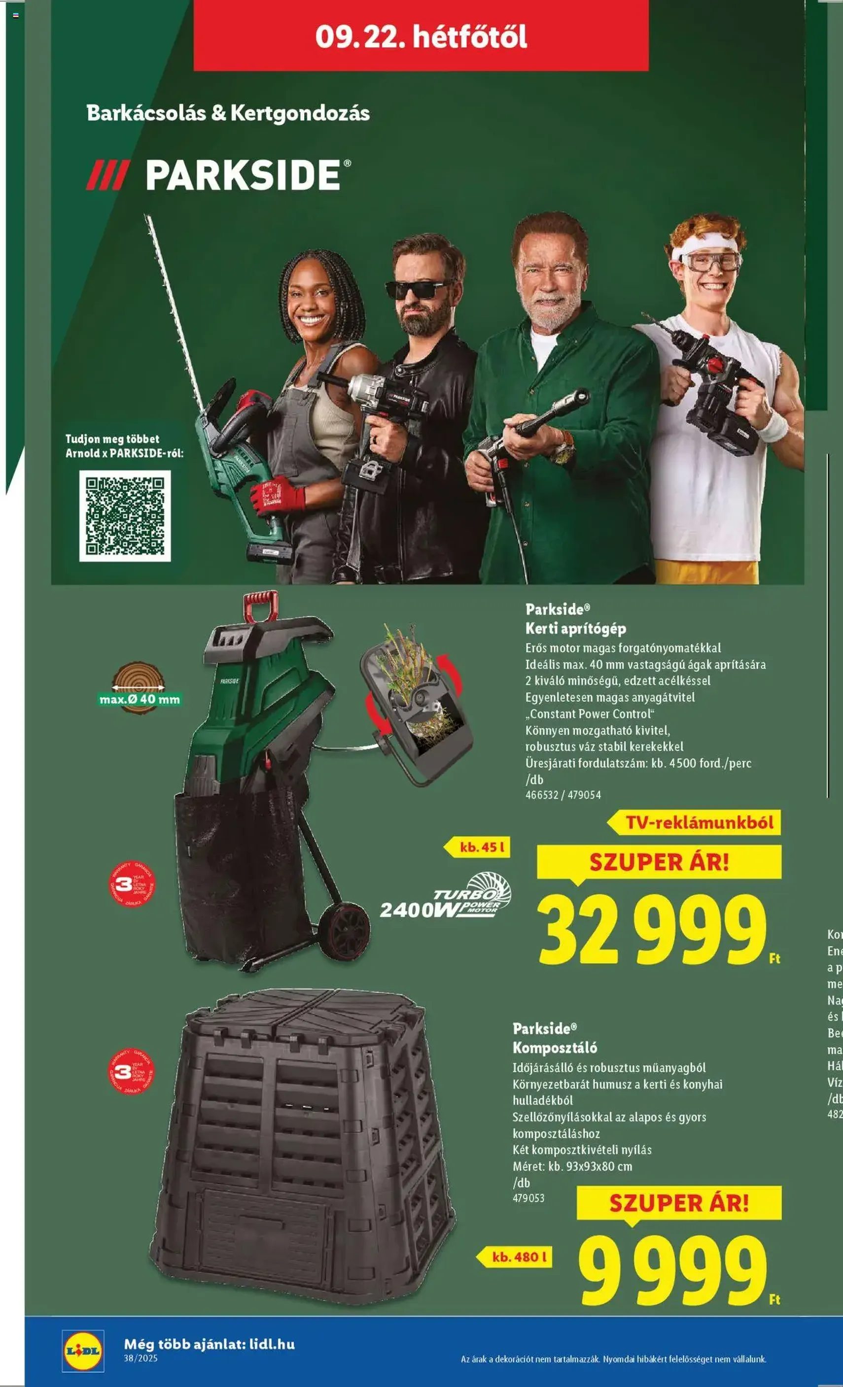 Lidl Akciós újság - 2025.09.18. érvényes szórólap 54 oldal 74 oldalból