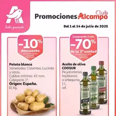 Vista previa del folleto Alcampo - Club Nacional válido desde 01/07/2025