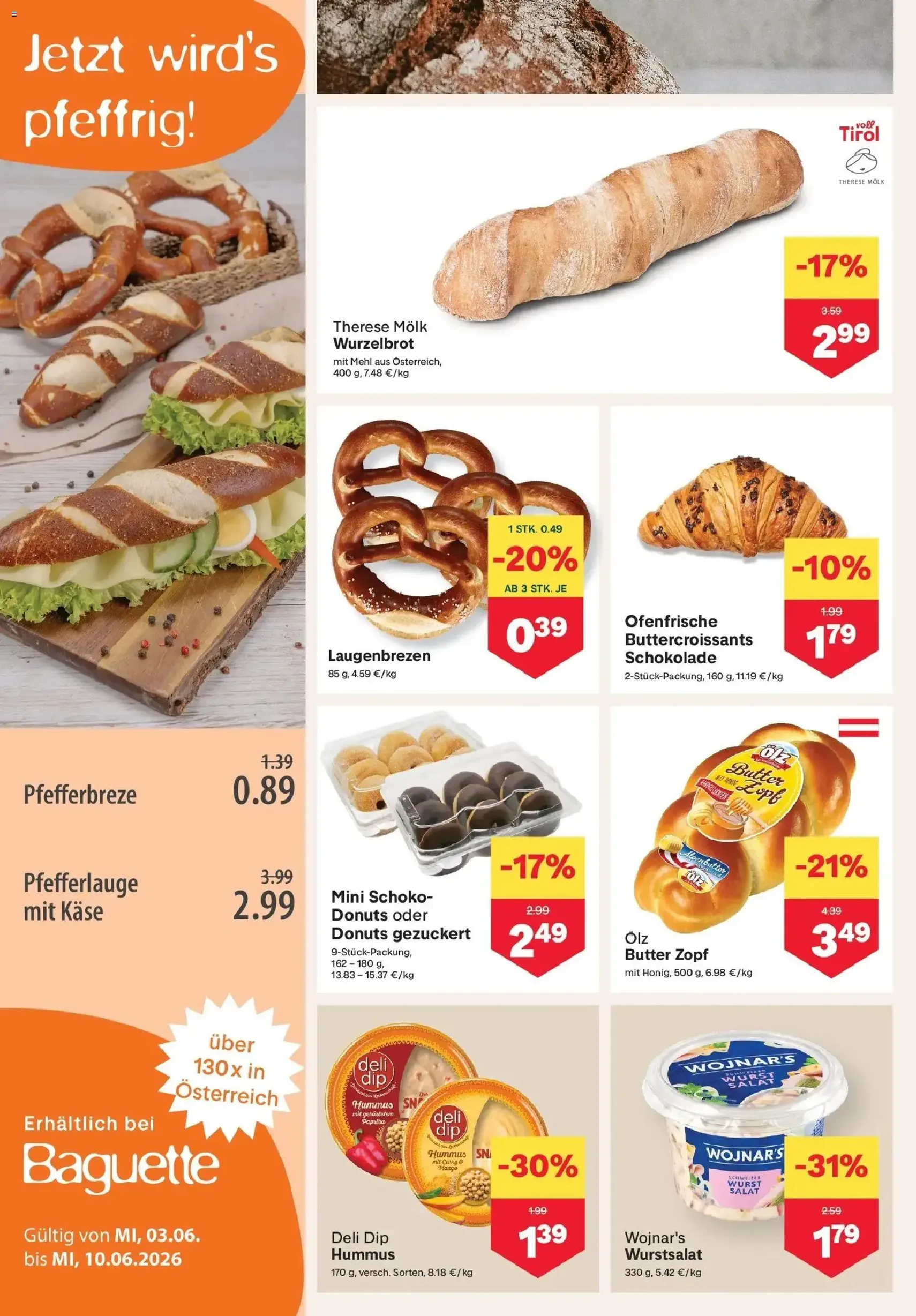 MPREIS Flugblatt - Gültiger Prospekt ab 03.06.2026, Seite 4 von insgesamt 16