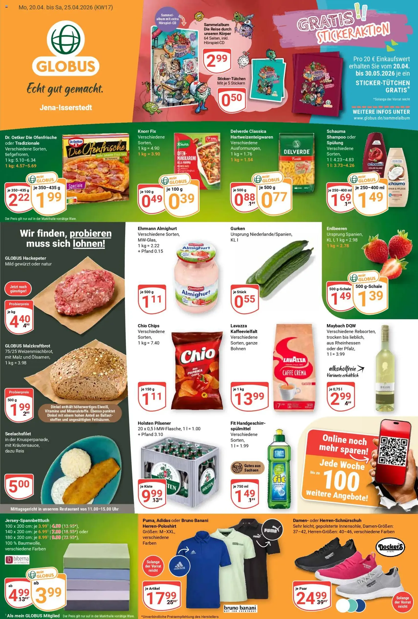 Globus Prospekt - Gültiger Prospekt ab 20.04.2026, Seite 3 von insgesamt 24