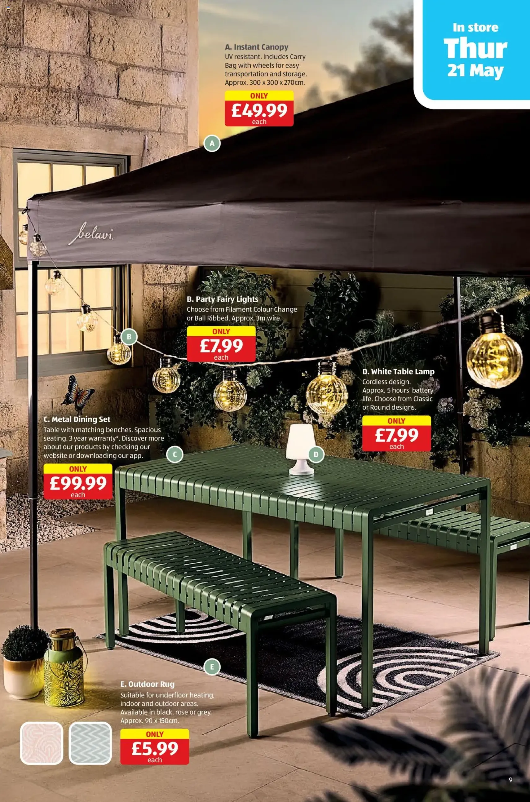 Aldi - Weekly offers UK Specialbuys - valid flyer from 21/05/2026, page 9 of 21