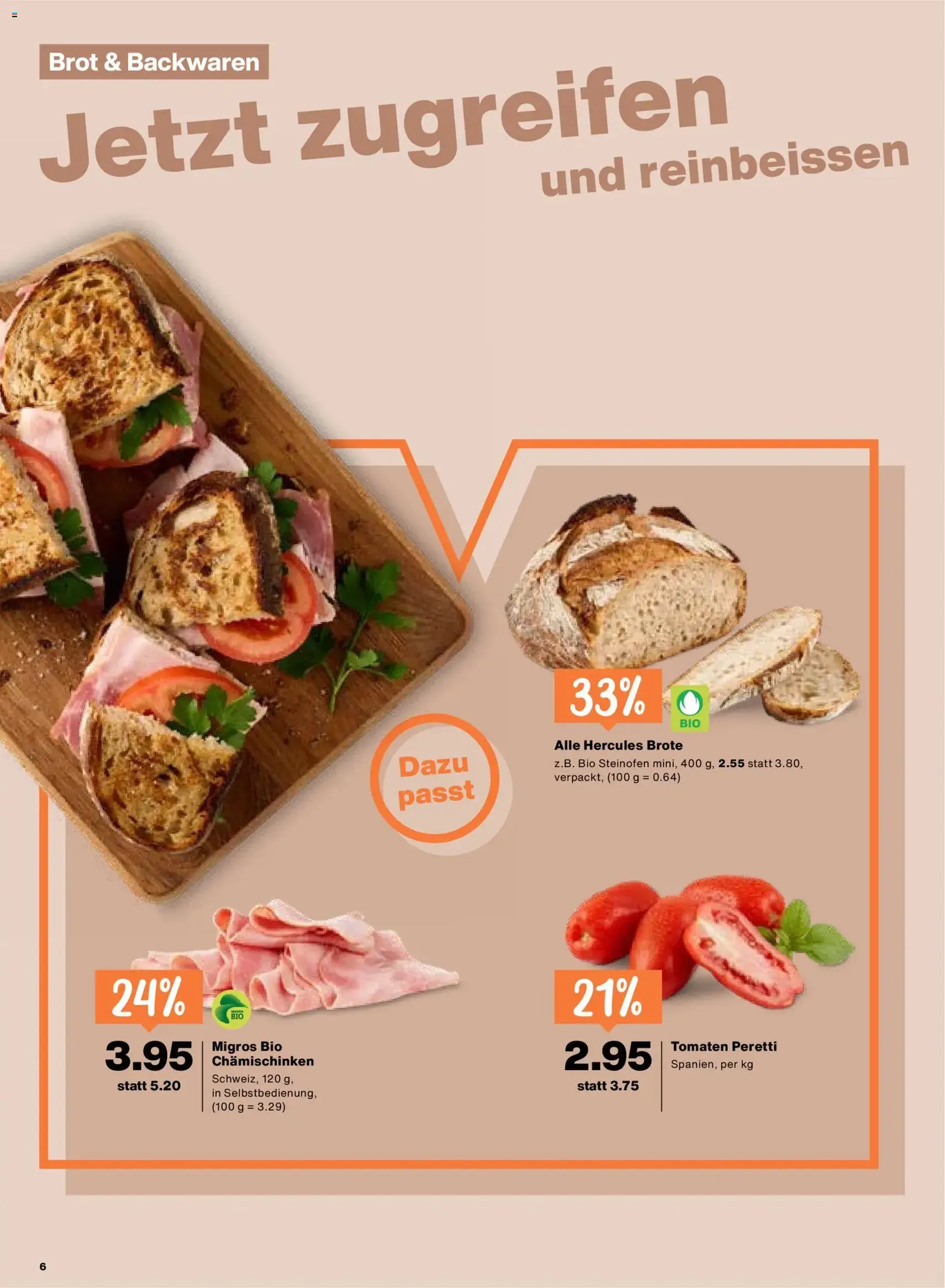 Migros Aktionen - Gültiger Prospekt ab 27.01.2026, Seite 6 von insgesamt 20