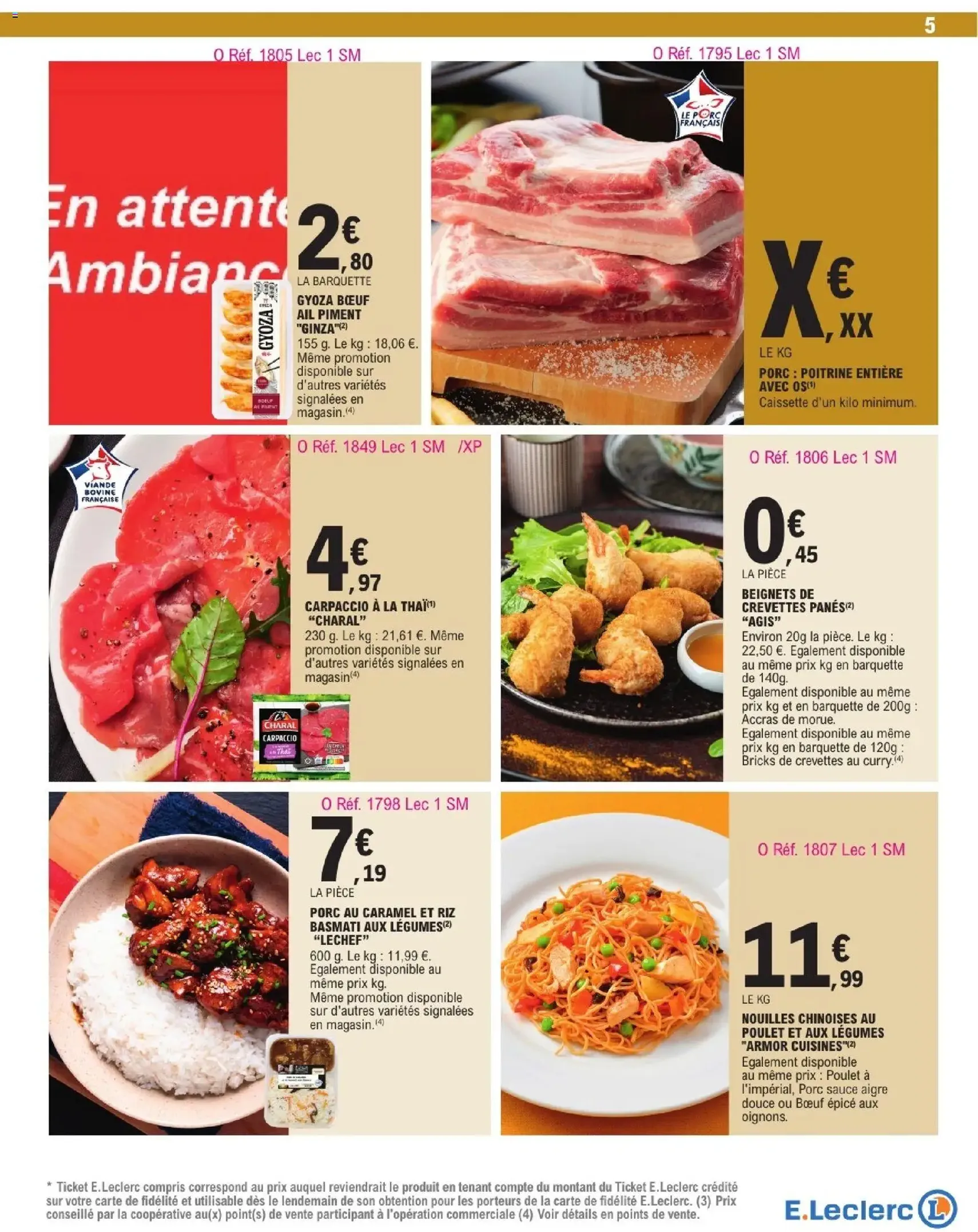 E.Leclerc catalogue semaine 7 - brochure valable à partir du 10/02/2026, page 5 sur 49