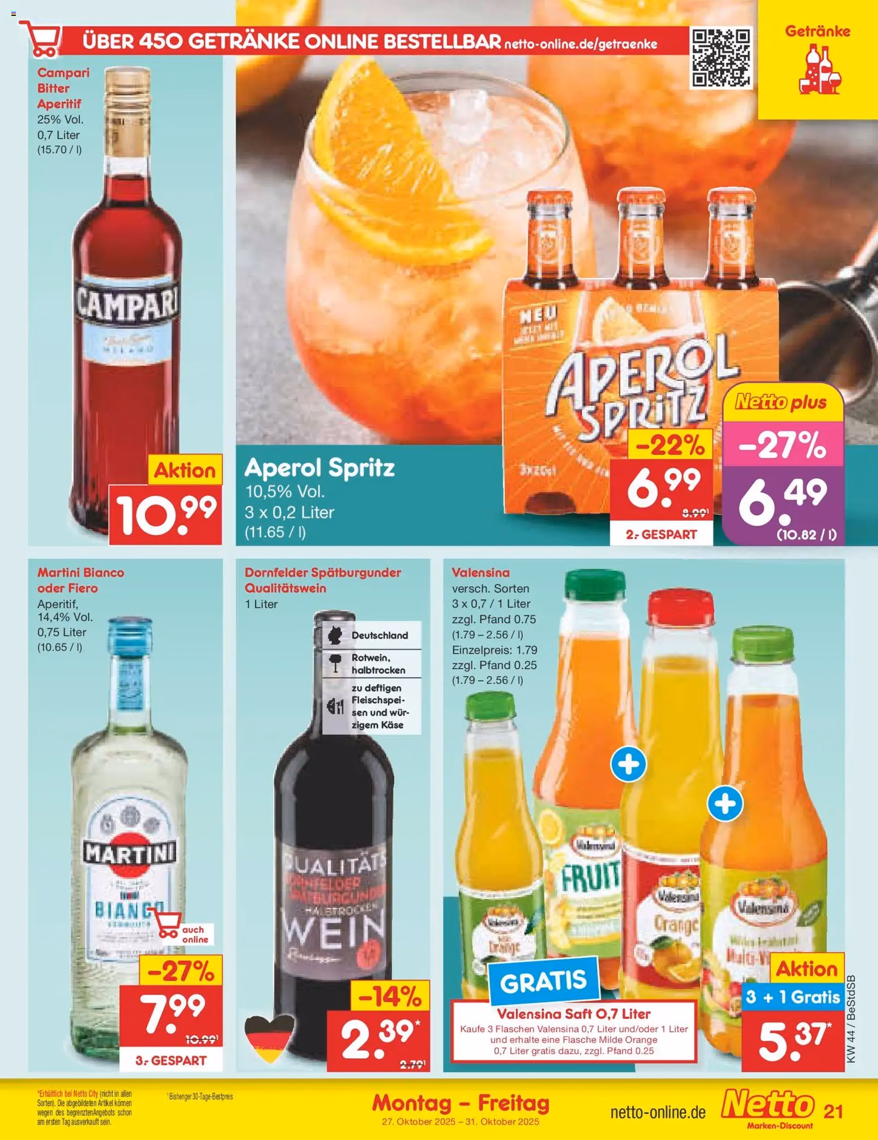 Netto Marken-Discount Prospekt - Gültiger Prospekt ab 27.10.2025, Seite 23 von insgesamt 65 Netto Marken-Discount Prospekt - Gültiger Prospekt ab 27.10.2025, Seite 23 von insgesamt 65