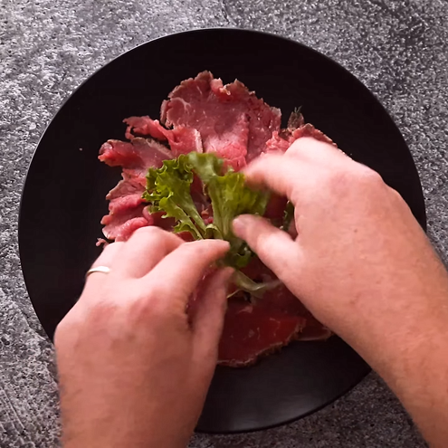 Carpaccio di manzo ricetta - procedimento 1