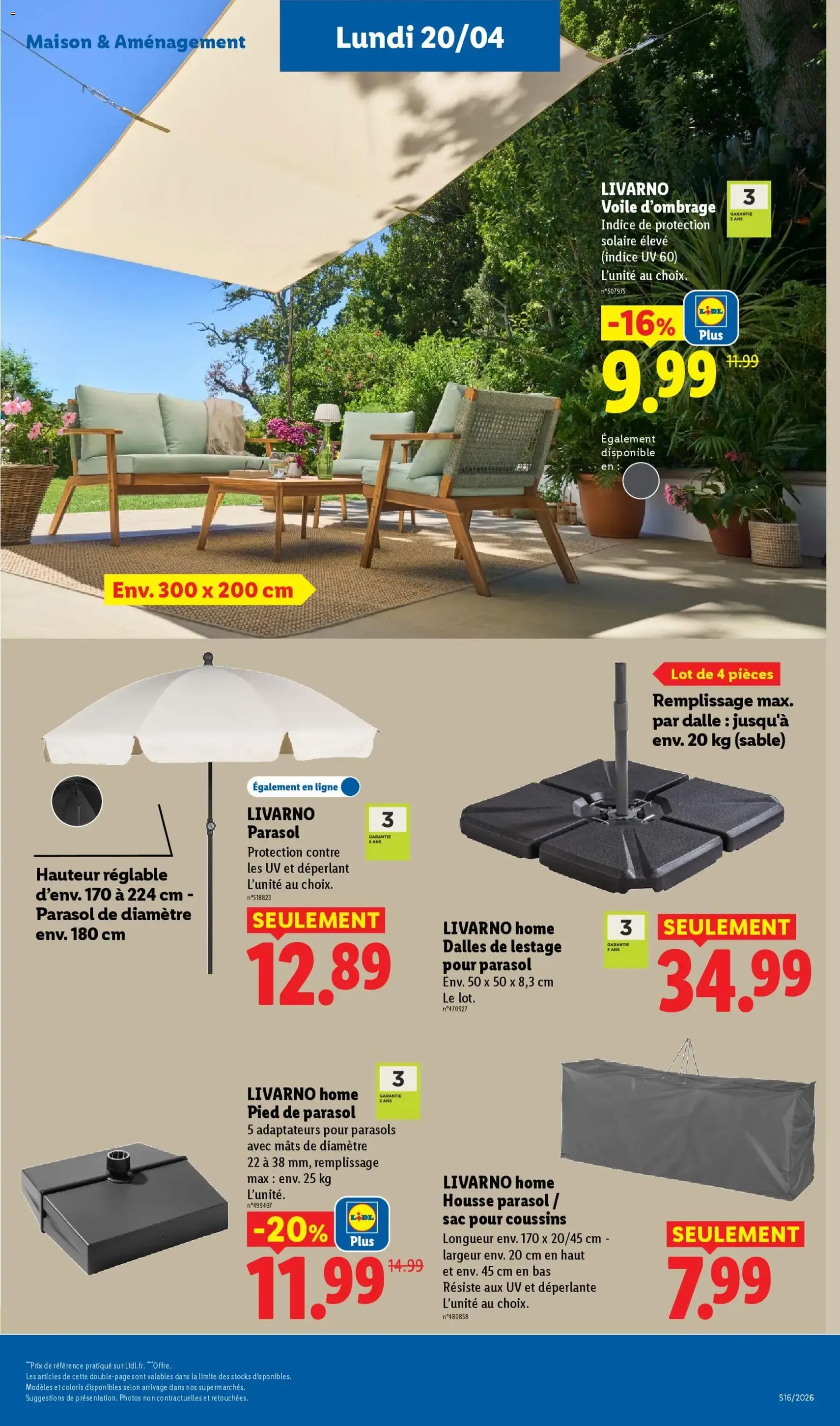 LIDL catalogue - brochure valable à partir du 16/04/2026, page 55 sur 67