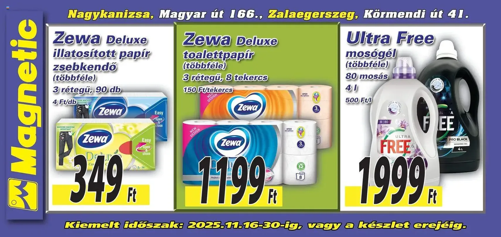 Magnetic - Óriásplakátok - 2025.11.16. érvényes szórólap 6 oldal 6 oldalból