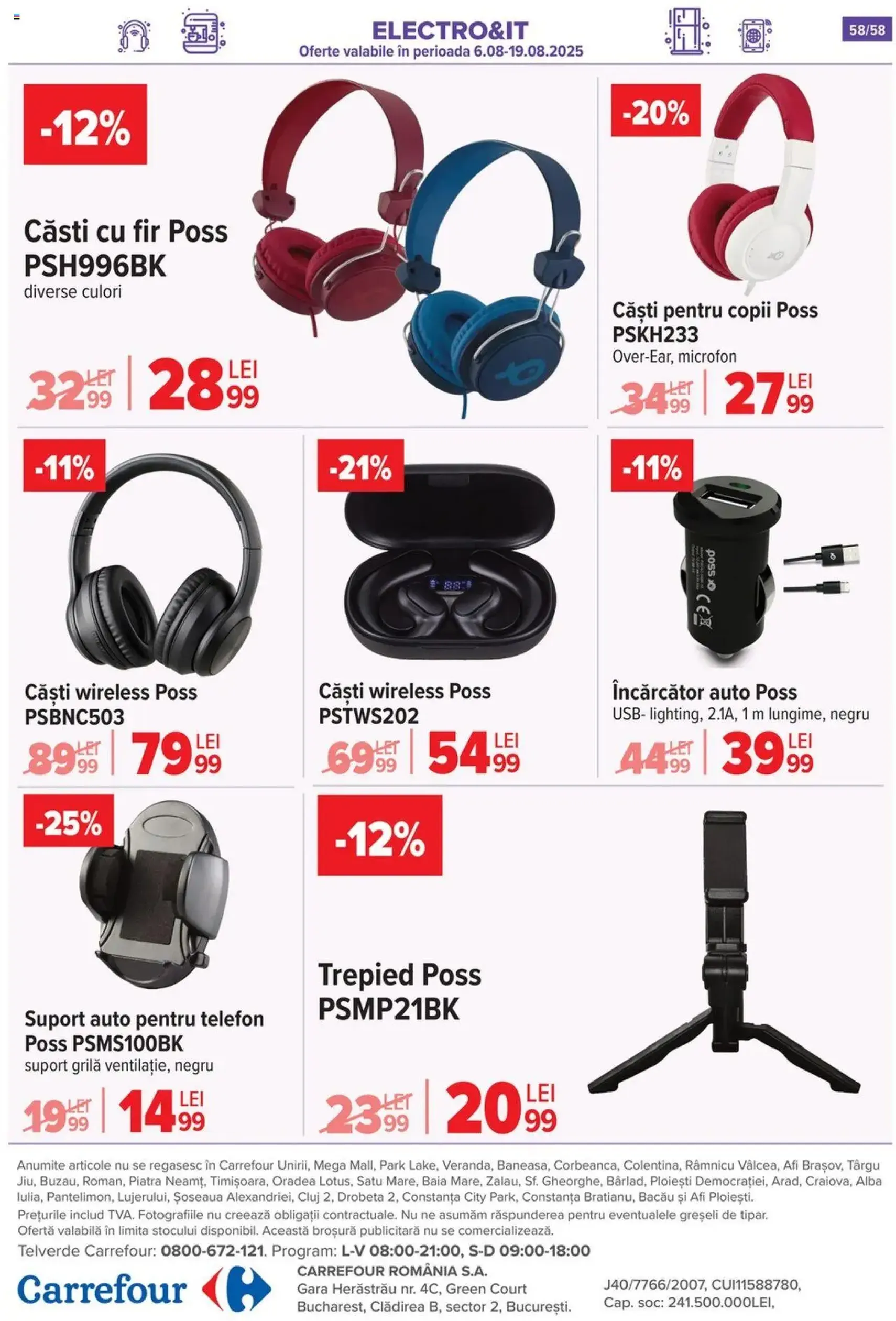 Catalog Carrefour - cataloage valabile începând cu 06.08.2025 pagina 59 din 59 Catalog Carrefour - cataloage valabile începând cu 06.08.2025 pagina 59 din 59
