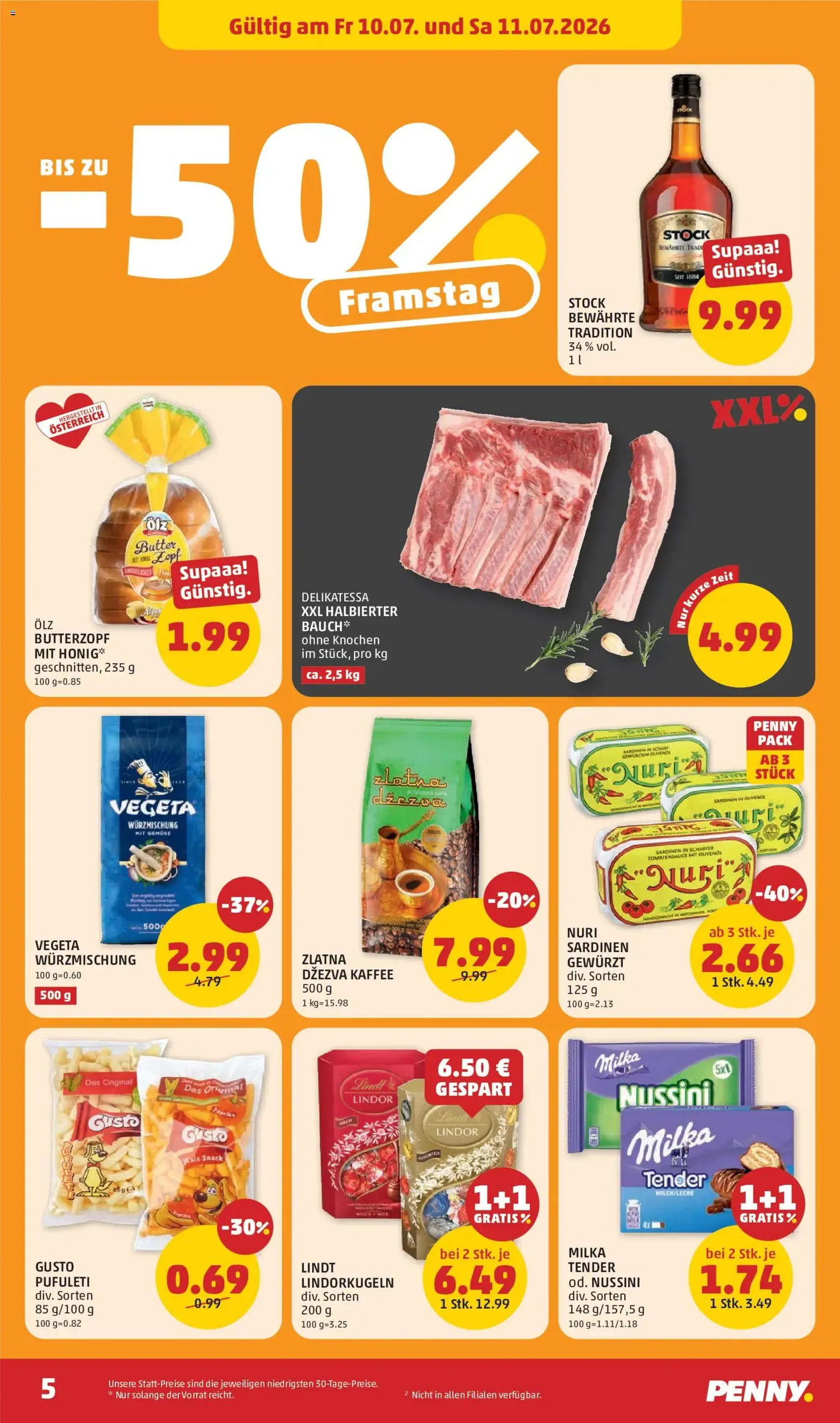 Penny Markt Flugblatt - Gültiger Prospekt ab 09.07.2026, Seite 5 von insgesamt 28