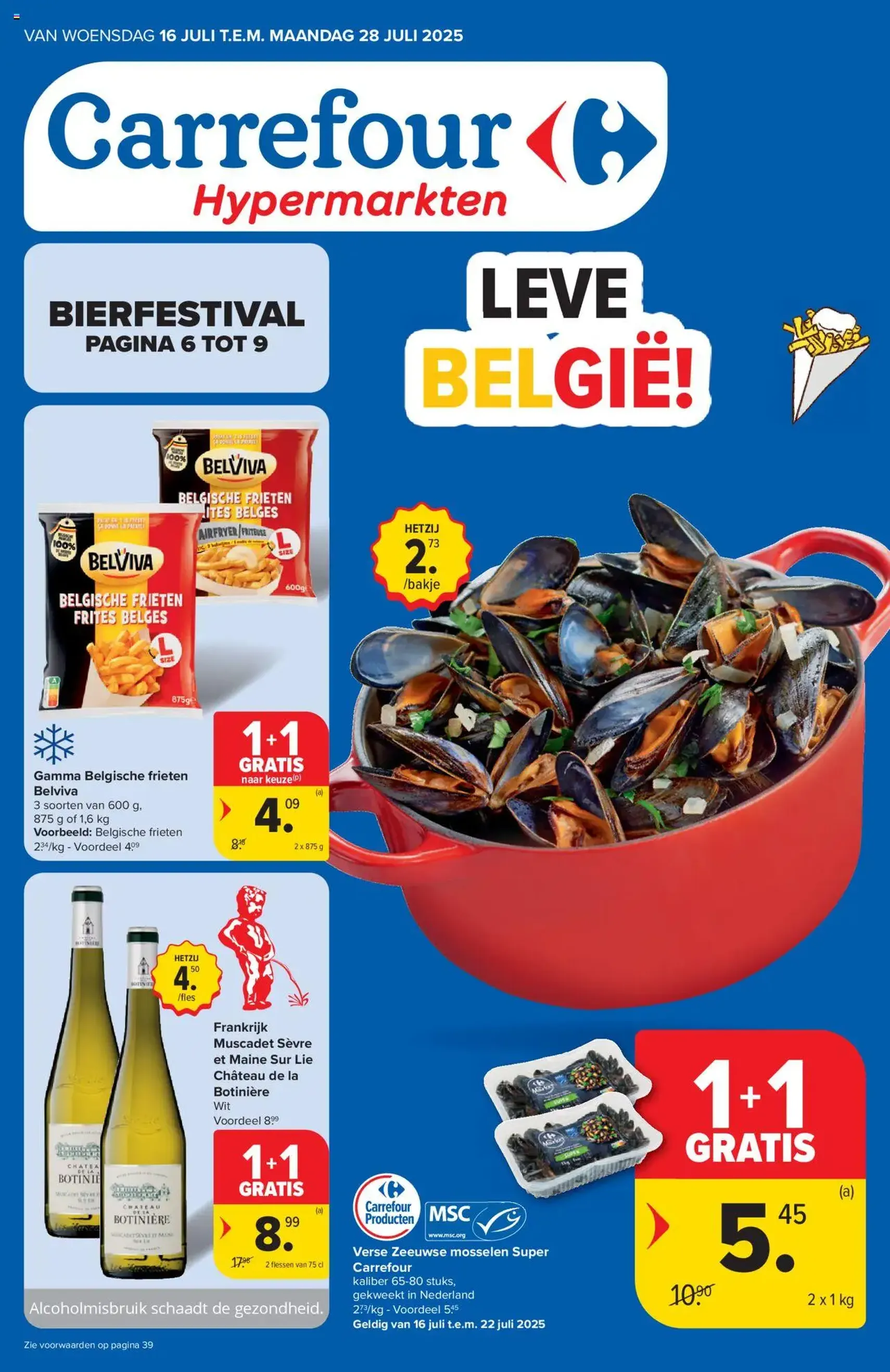 Carrefour folder week 29 - geldige folder vanaf 16/07/2025 pagina 1 van 40