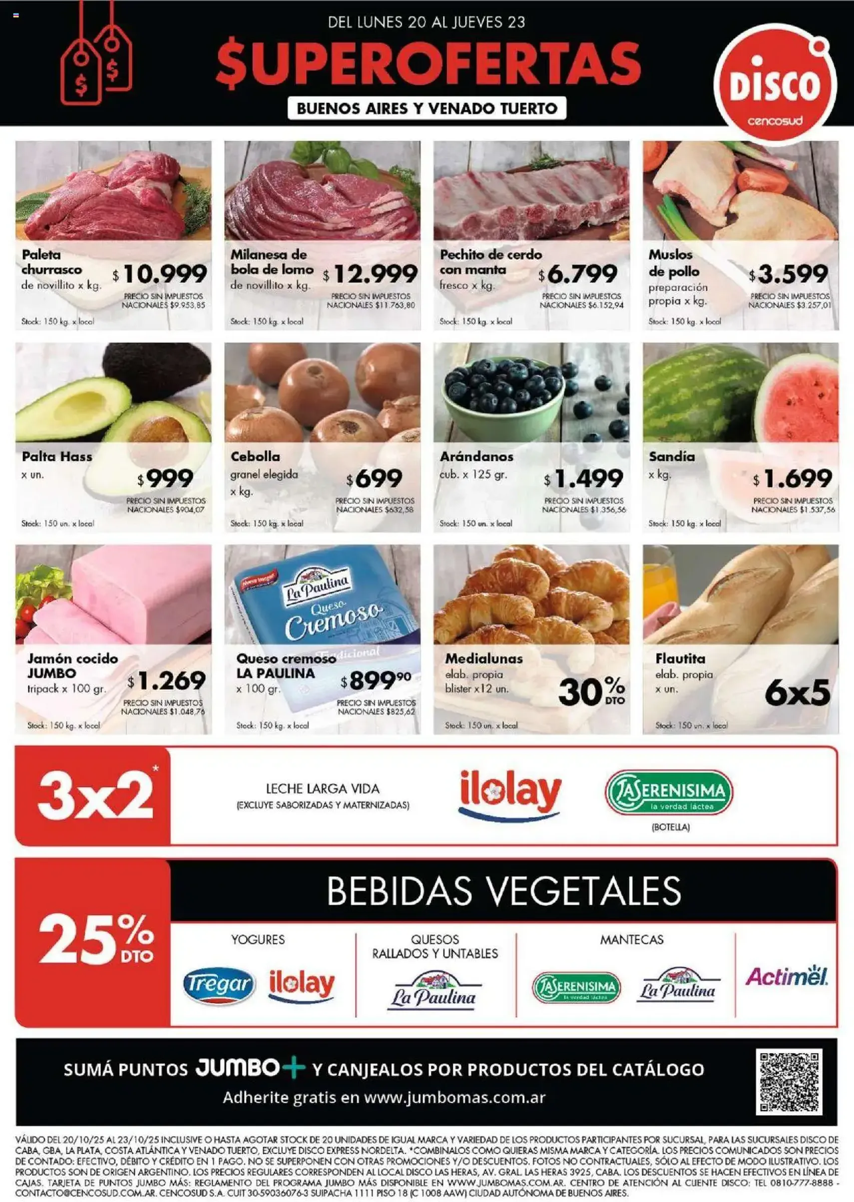Disco ofertas - folleto válido desde 20/10/2025 página 1 de 1