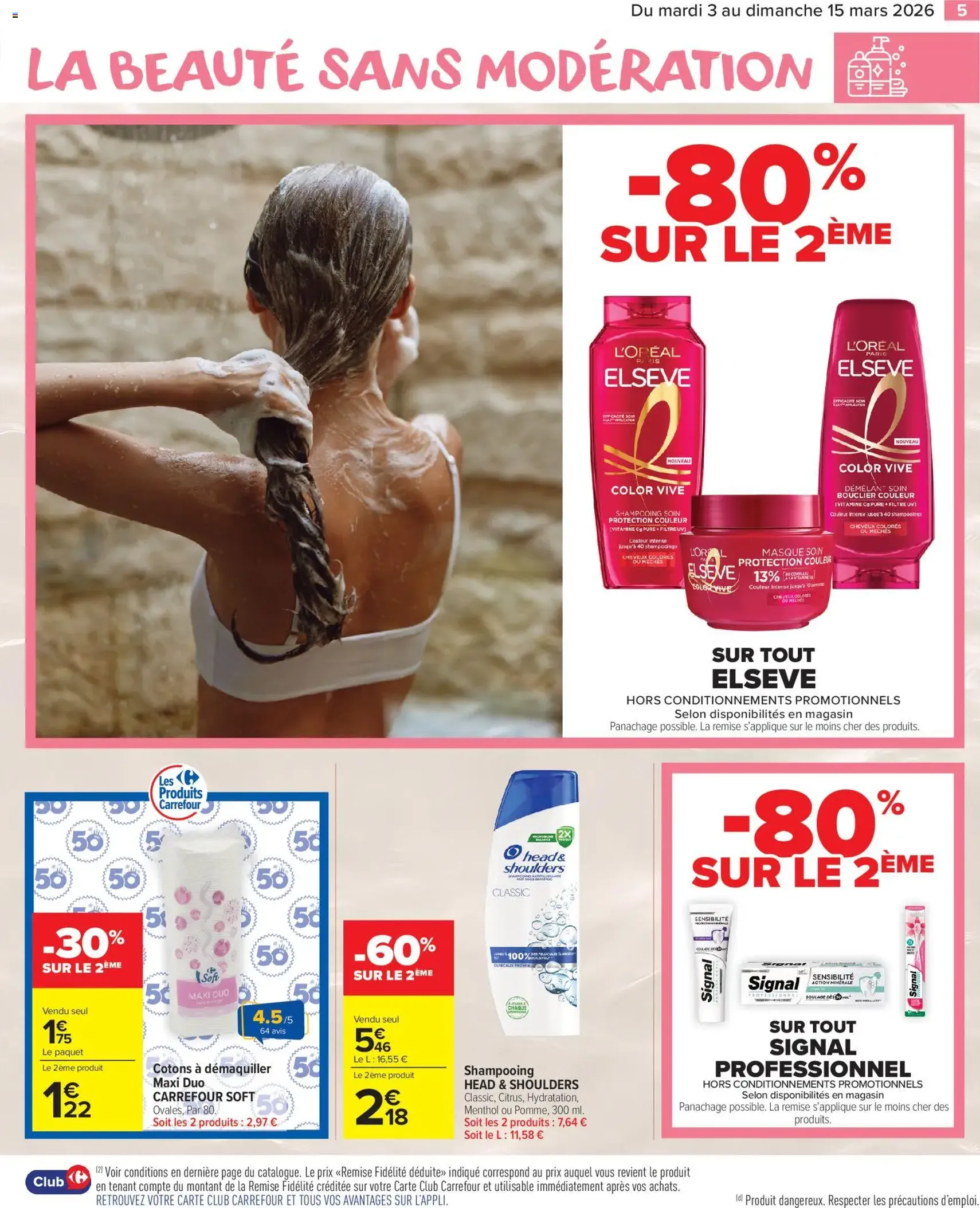 Carrefour Market catalogue de la semaine 10 - brochure valable à partir du 03/03/2026, page 5 sur 14