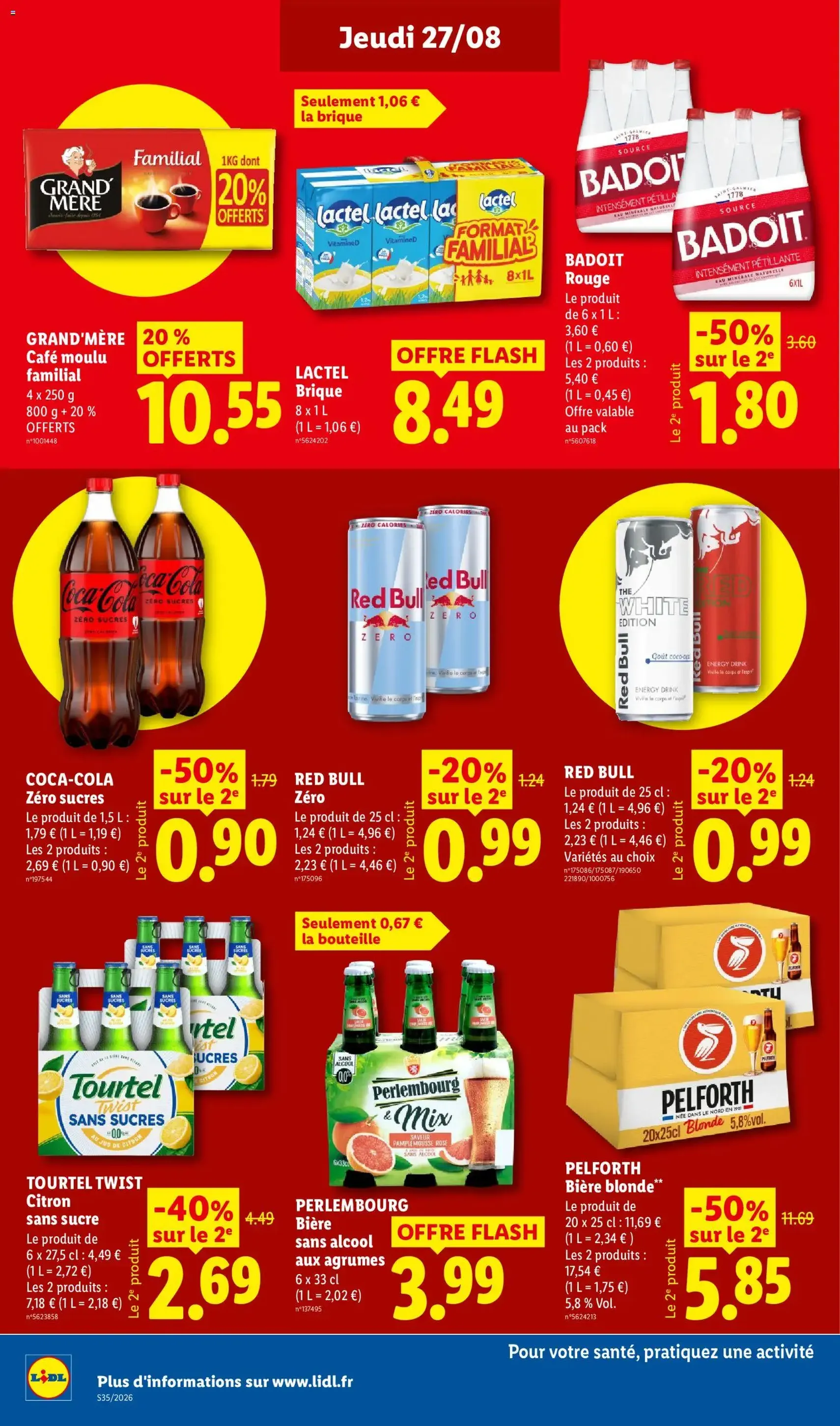 LIDL catalogue - brochure valable à partir du 27/08/2026, page 18 sur 61
