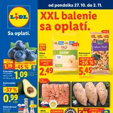 Lidl leták - náhľad letáku platný od 27.10.2025 Lidl leták - náhľad letáku platný od 27.10.2025
