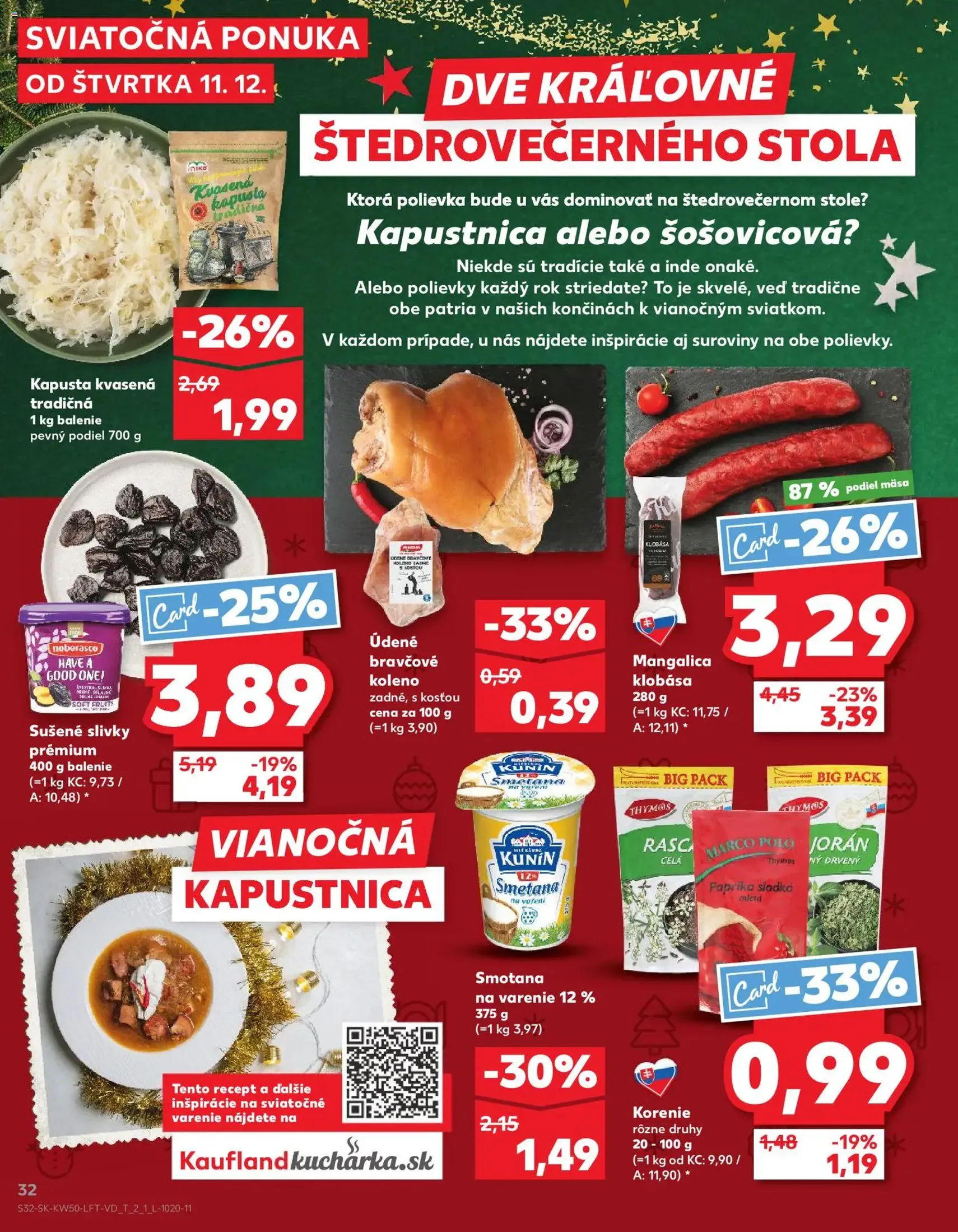 Kaufland SK Akciós újság - 2025.12.11. érvényes szórólap 32 oldal 78 oldalból