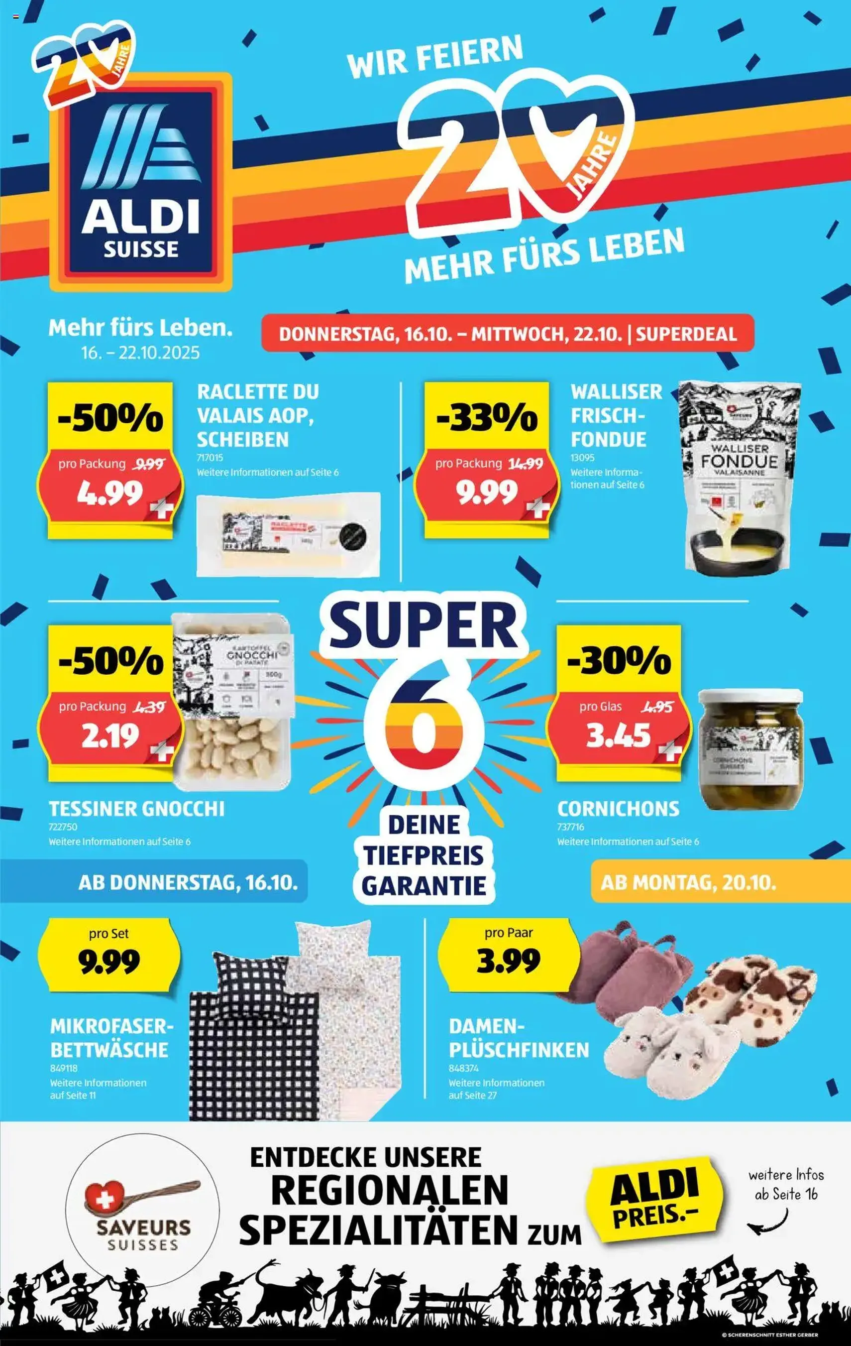 Aldi Aktionen - Gültiger Prospekt ab 16.10.2025, Seite 2 von insgesamt 32 Aldi Aktionen - Gültiger Prospekt ab 16.10.2025, Seite 2 von insgesamt 32