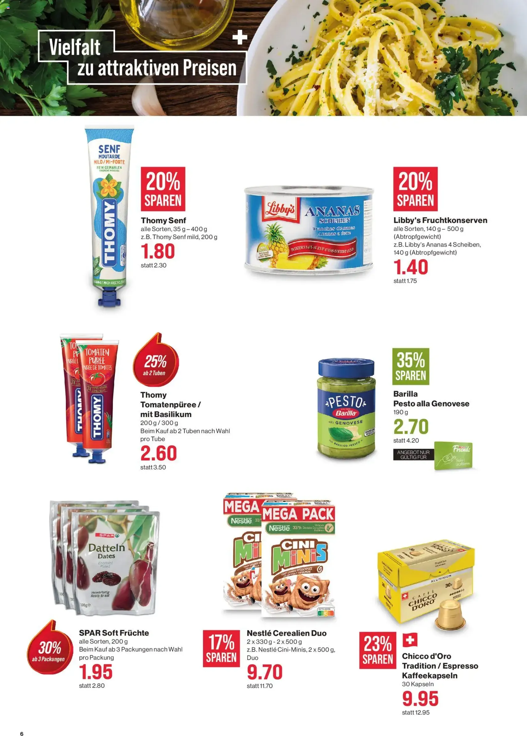 SPAR aktionen - Gültiger Prospekt ab 13.08.2026, Seite 6 von insgesamt 17
