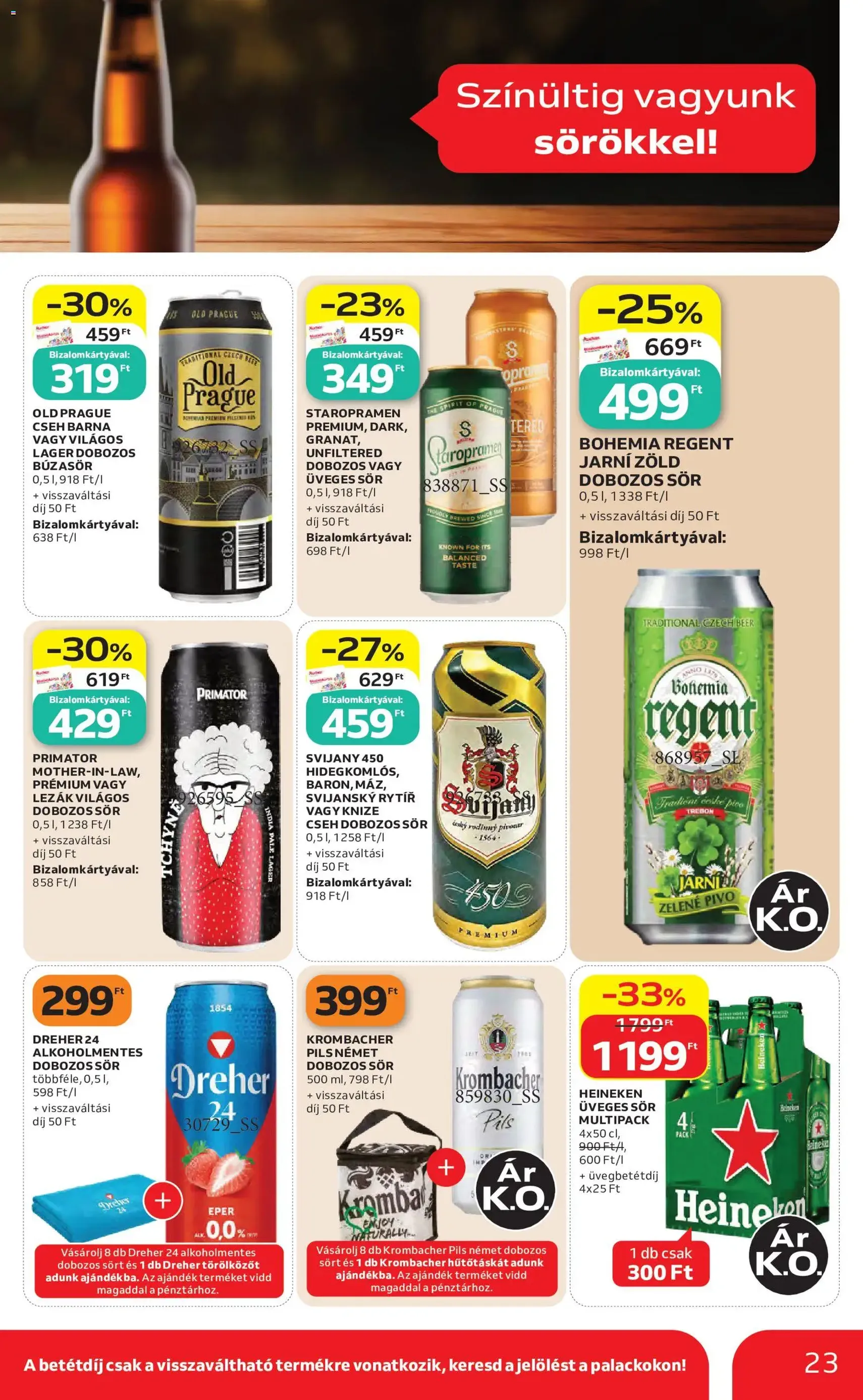 Auchan akciós újság - 2026.07.30. érvényes szórólap 23 oldal 45 oldalból
