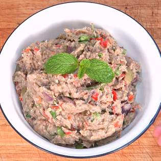 Recipe preview Spicy Thai Eggplant Salad Recipe