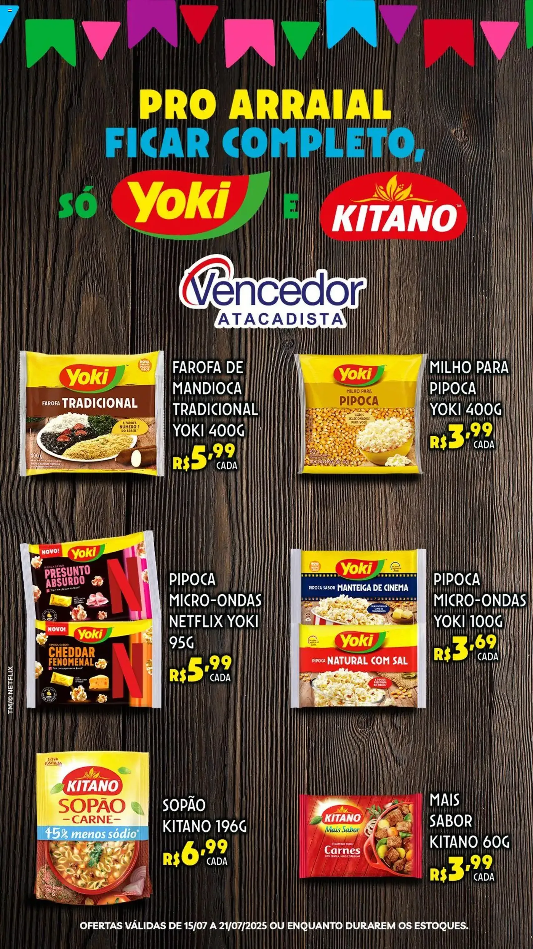 Vencedor Atacadista - Ofertas da semana - folheto válido a partir de 15/07/2025 página 1 de 1
