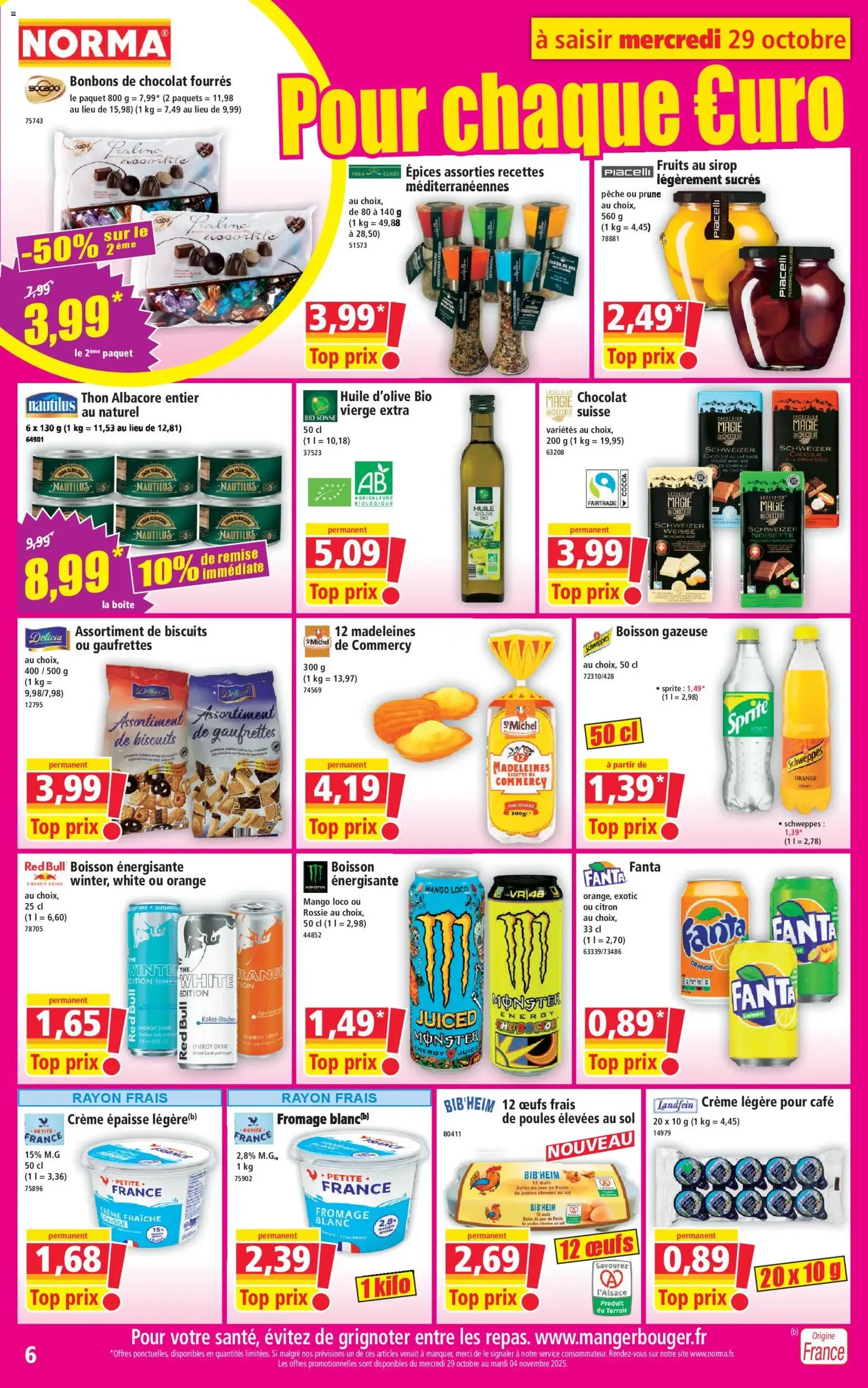 Norma catalogue - brochure valable à partir du 29/10/2025, page 6 sur 12 Norma catalogue - brochure valable à partir du 29/10/2025, page 6 sur 12