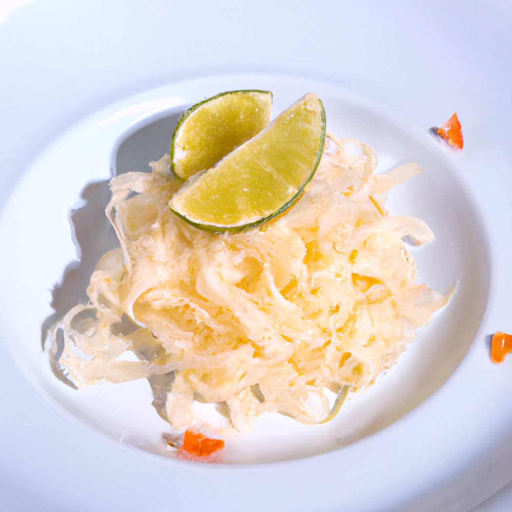 Linguine con sugo di limone