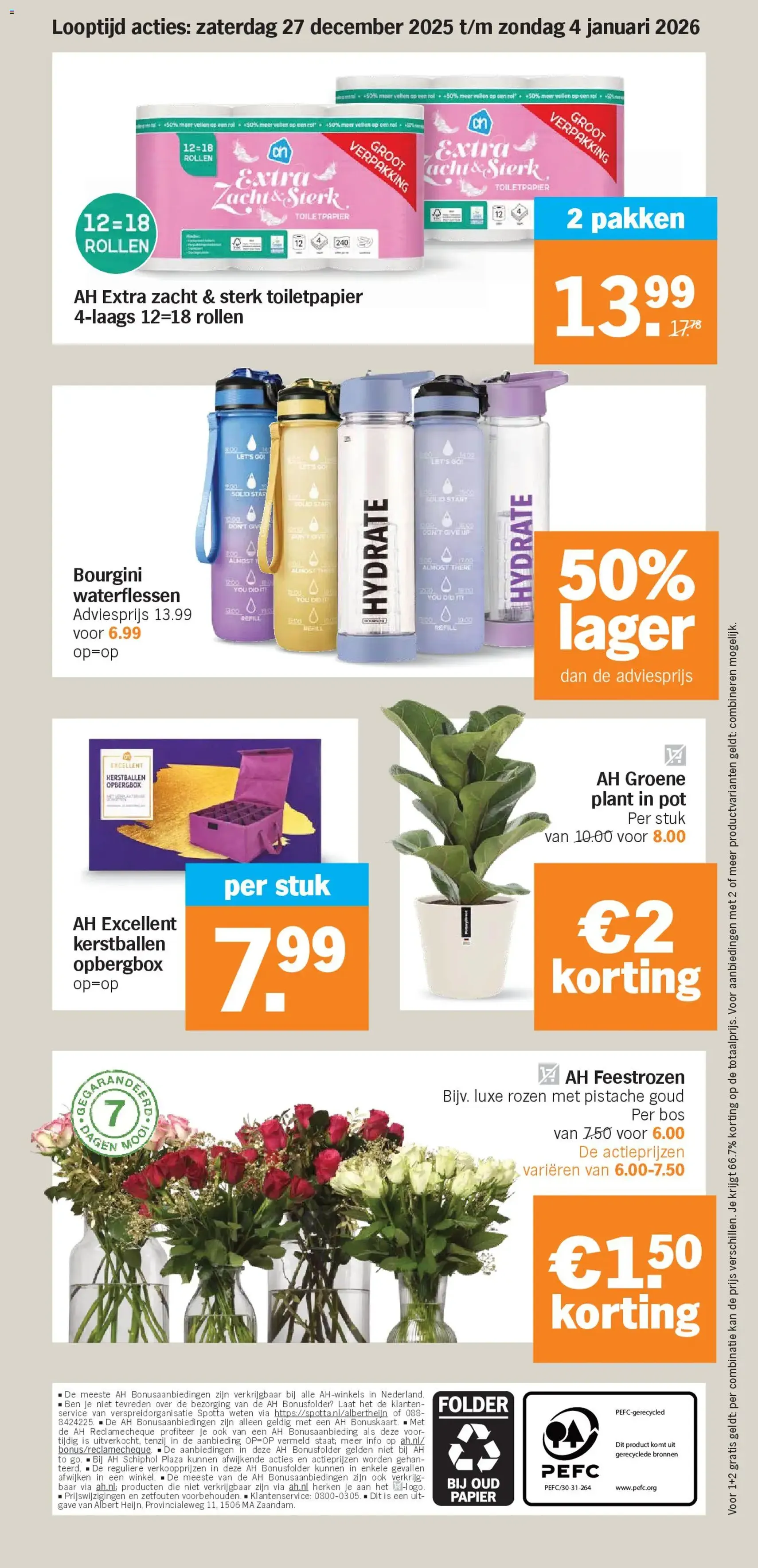 Albert Heijn - Folder week 1 - geldige folder vanaf 27-12-2025 pagina 33 van 47