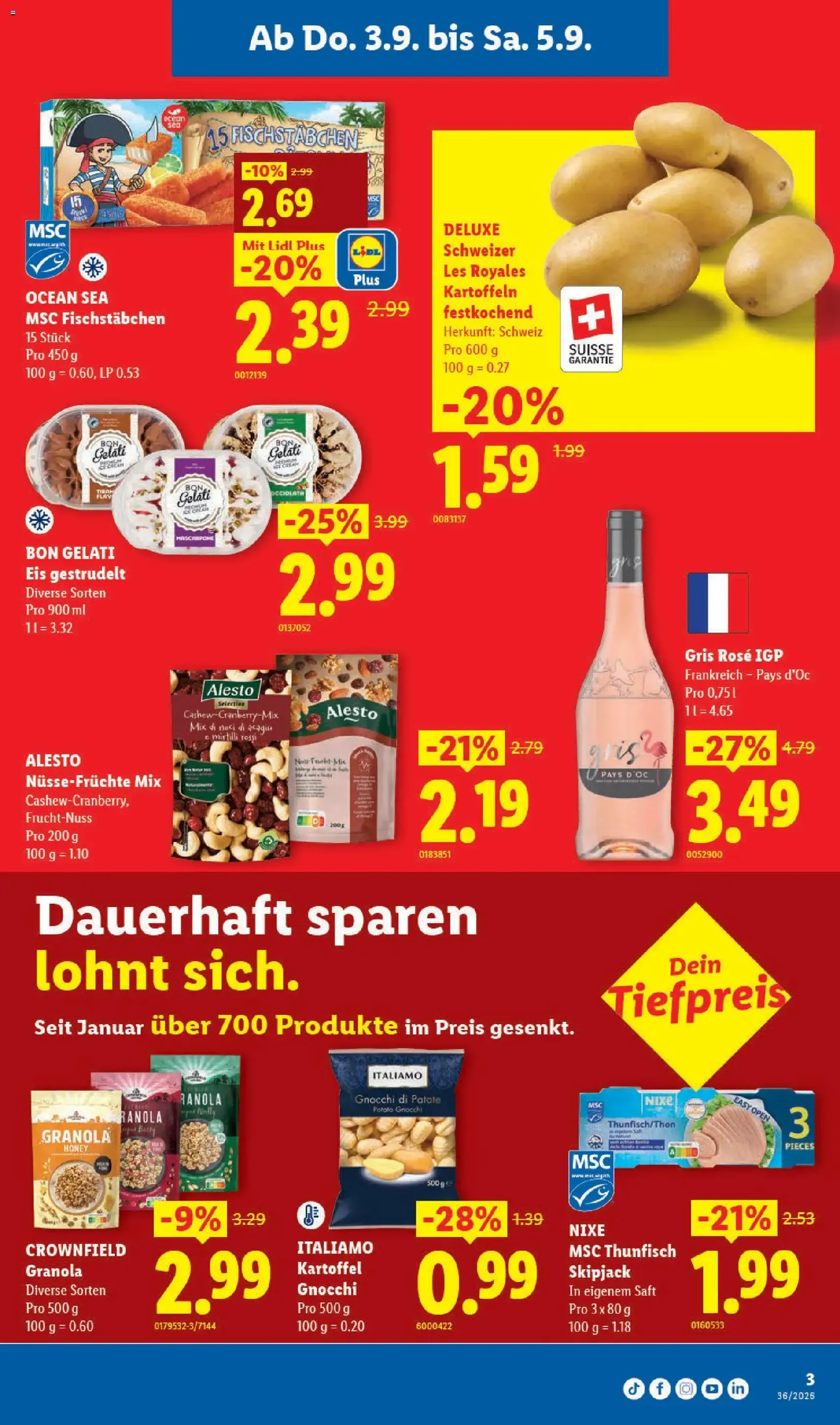Lidl aktionen - Gültiger Prospekt ab 03.09.2026, Seite 7 von insgesamt 41