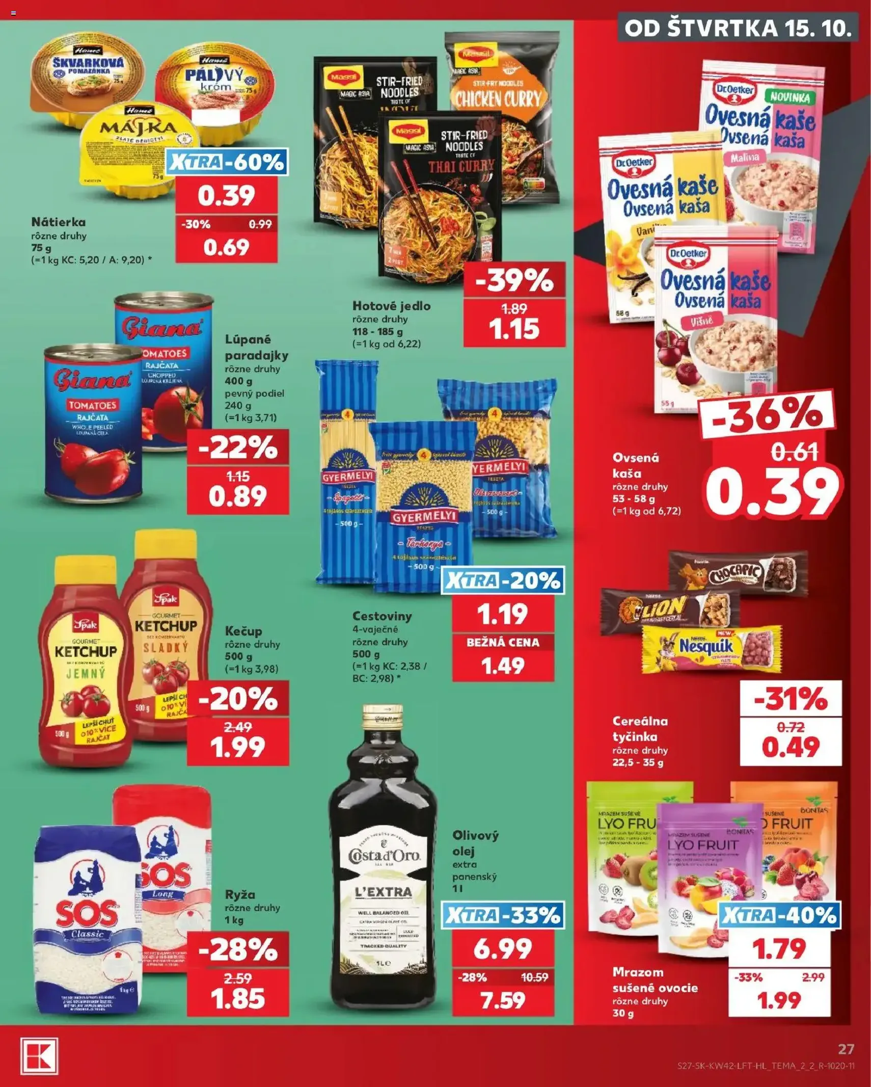 Kaufland leták - platný leták od 15.10.2026 strana 27 z 84