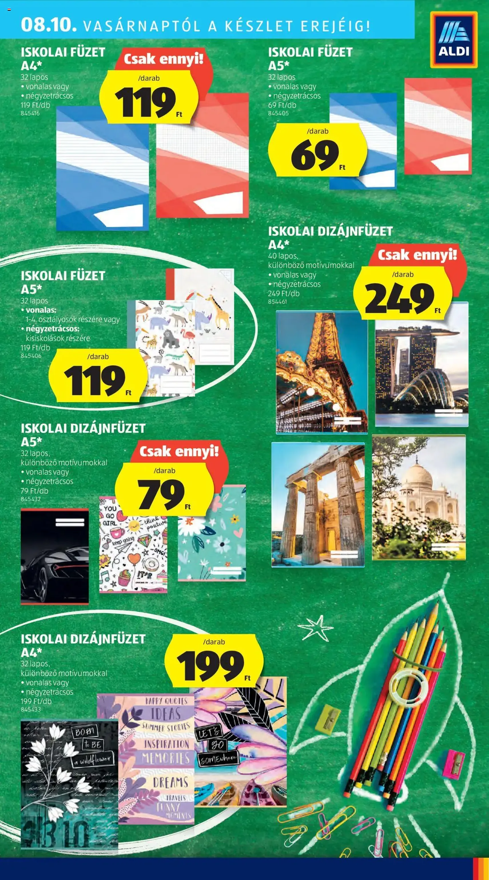 Aldi Akciós újság - 2025.08.07. érvényes szórólap 43 oldal 52 oldalból Aldi Akciós újság - 2025.08.07. érvényes szórólap 43 oldal 52 oldalból
