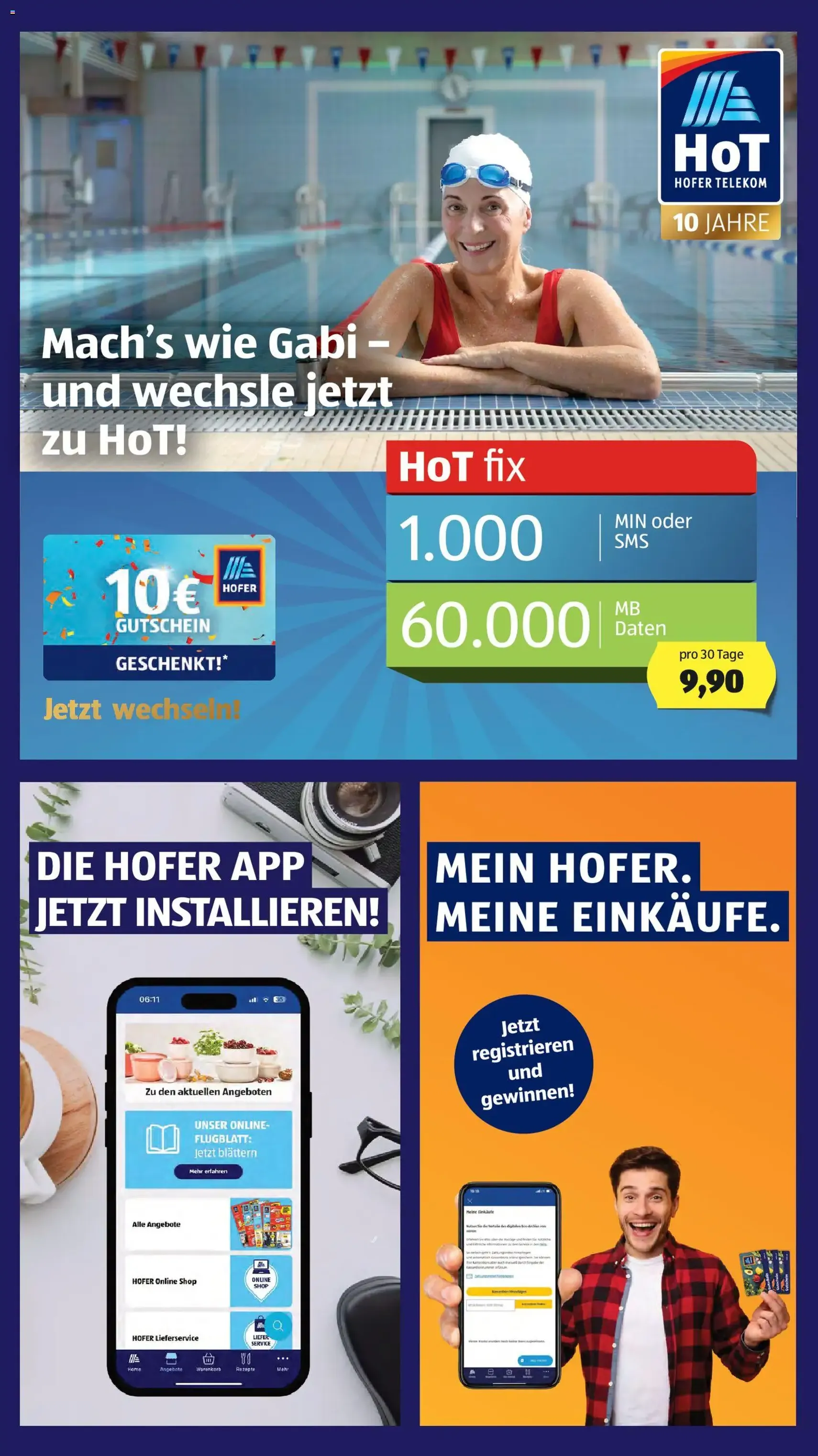 Hofer Flugblatt - Gültiger Prospekt ab 23.01.2026, Seite 3 von insgesamt 45