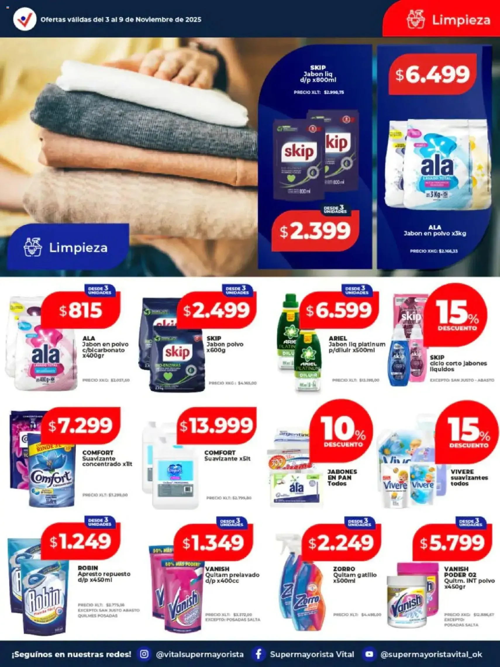 Vital ofertas - Neuquén - folleto válido desde 03/11/2025 página 8 de 22