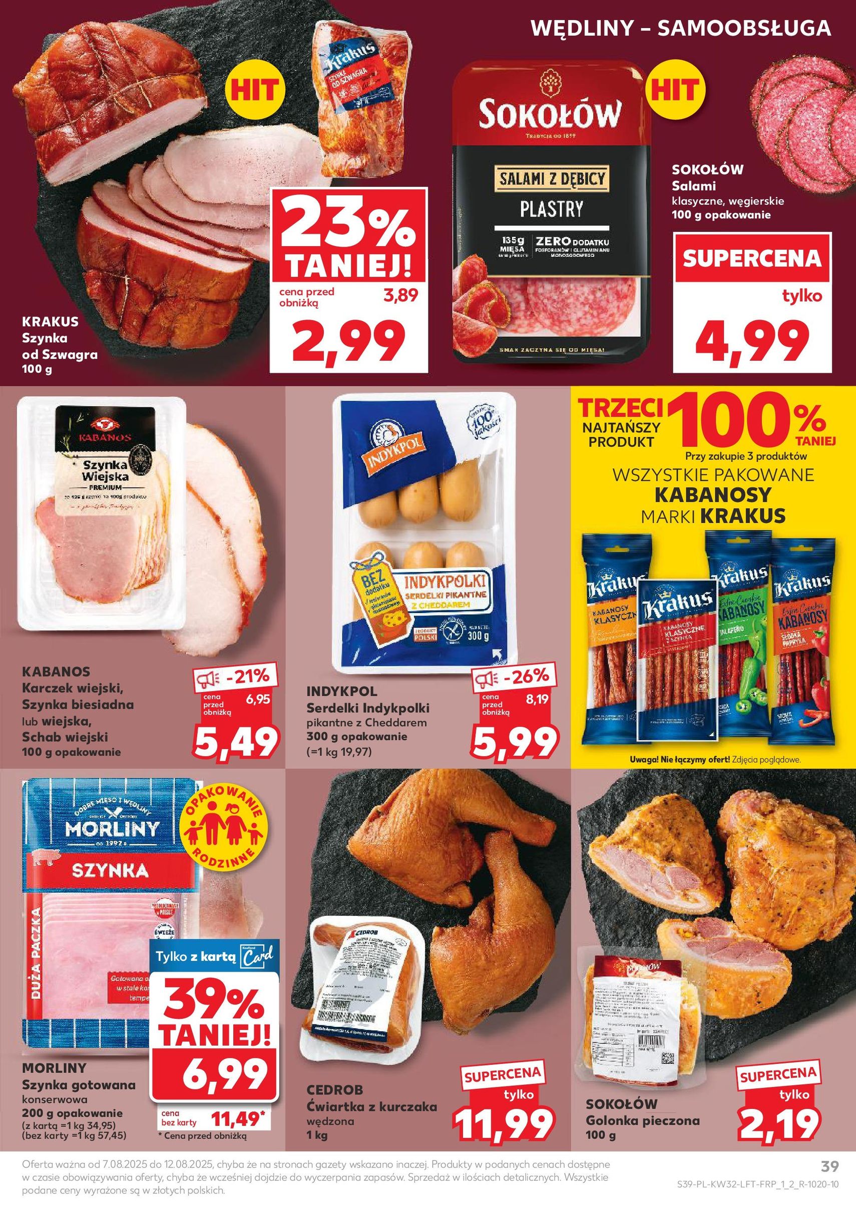 Kaufland gazetka - ważny gazetka od 07.08.2025 strona 39 z 65 Kaufland gazetka - ważny gazetka od 07.08.2025 strona 39 z 65