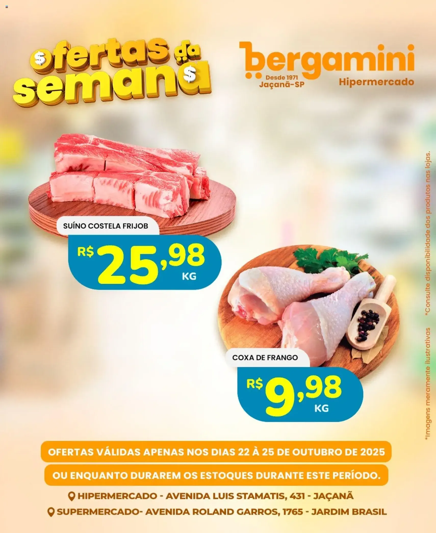 Supermercado Bergamini - Ofertas da semana - folheto válido a partir de 22/10/2025 página 2 de 22 Supermercado Bergamini - Ofertas da semana - folheto válido a partir de 22/10/2025 página 2 de 22