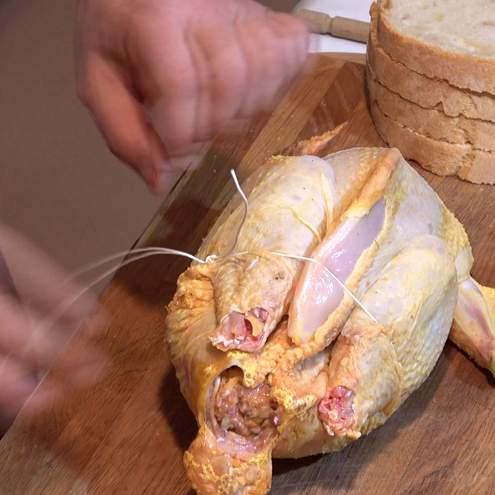 Faraona alla ghiotta - procedimento 1