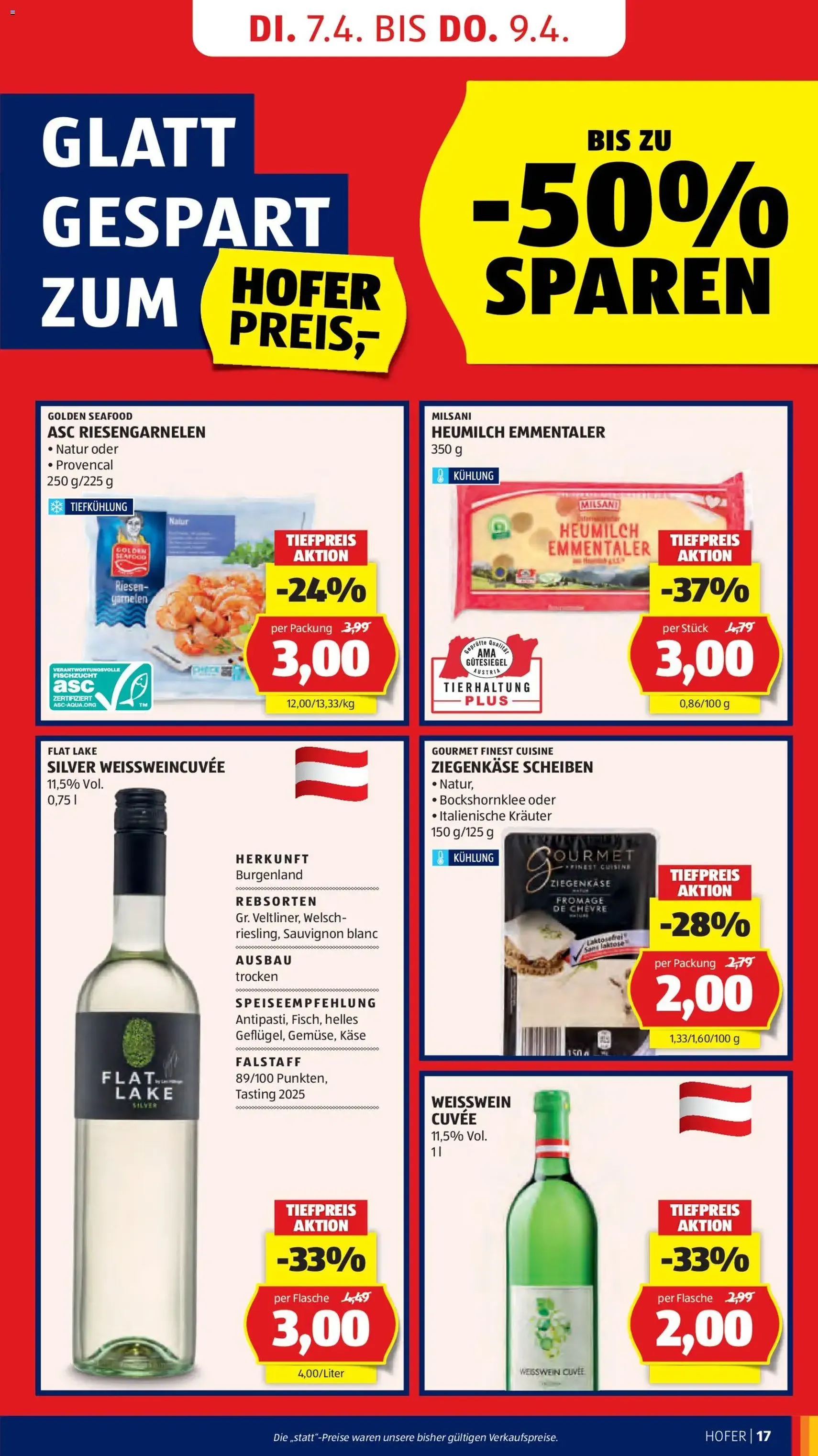 Hofer Flugblatt - Gültiger Prospekt ab 01.04.2026, Seite 19 von insgesamt 41