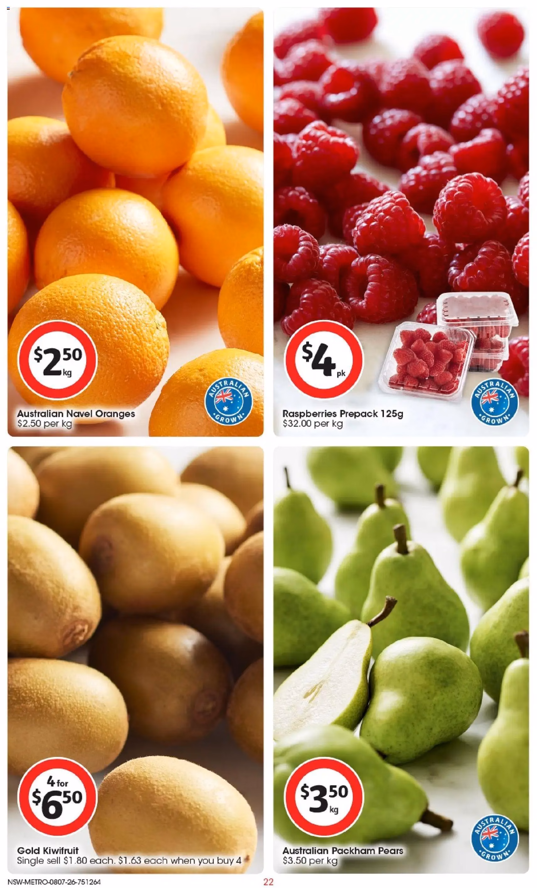 Coles catalogue - valid flyer from 08/07/2026, page 22 of 50