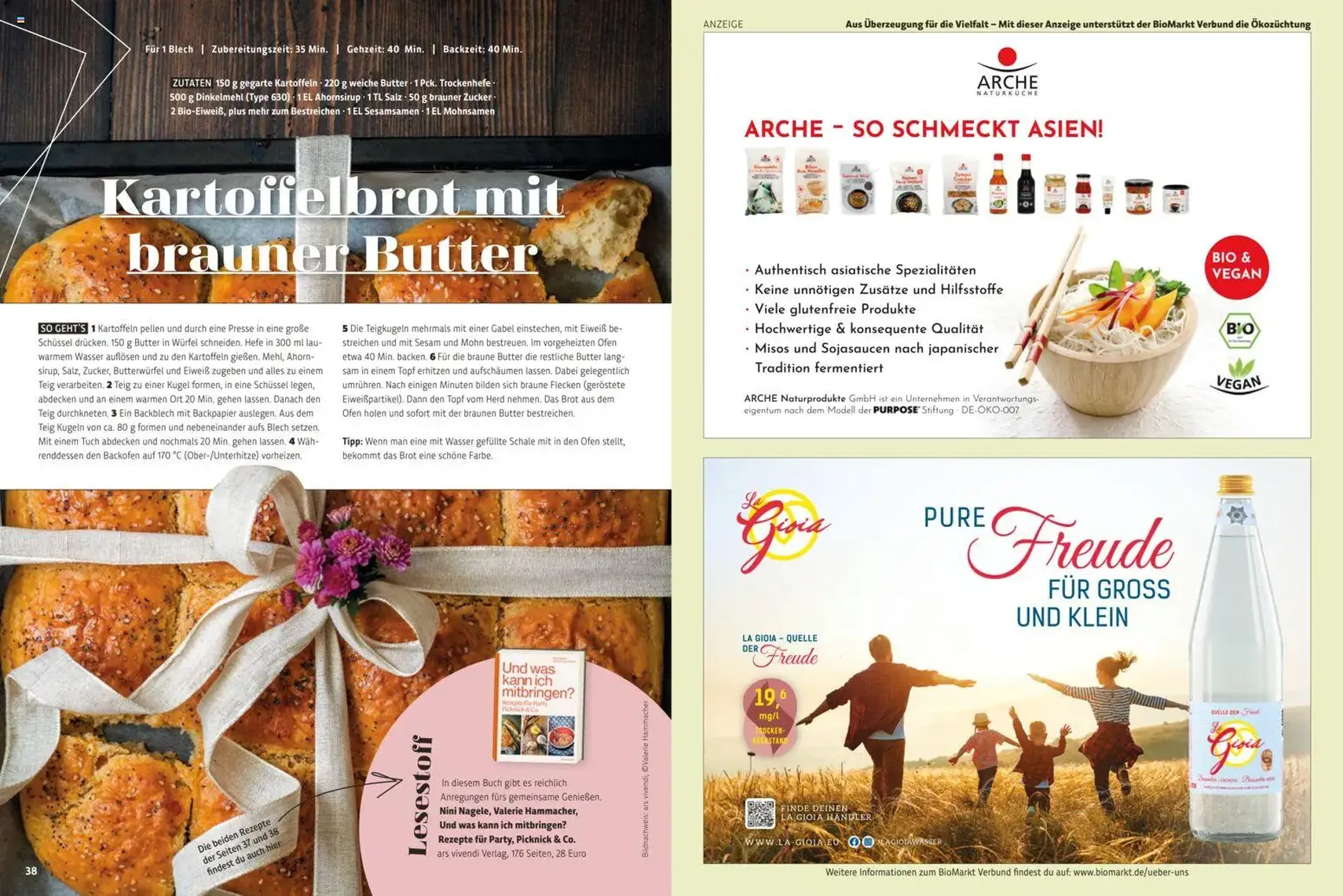 Denns BioMarkt KREO Magazin - Gültiger Prospekt ab 16.04.2026, Seite 20 von insgesamt 35