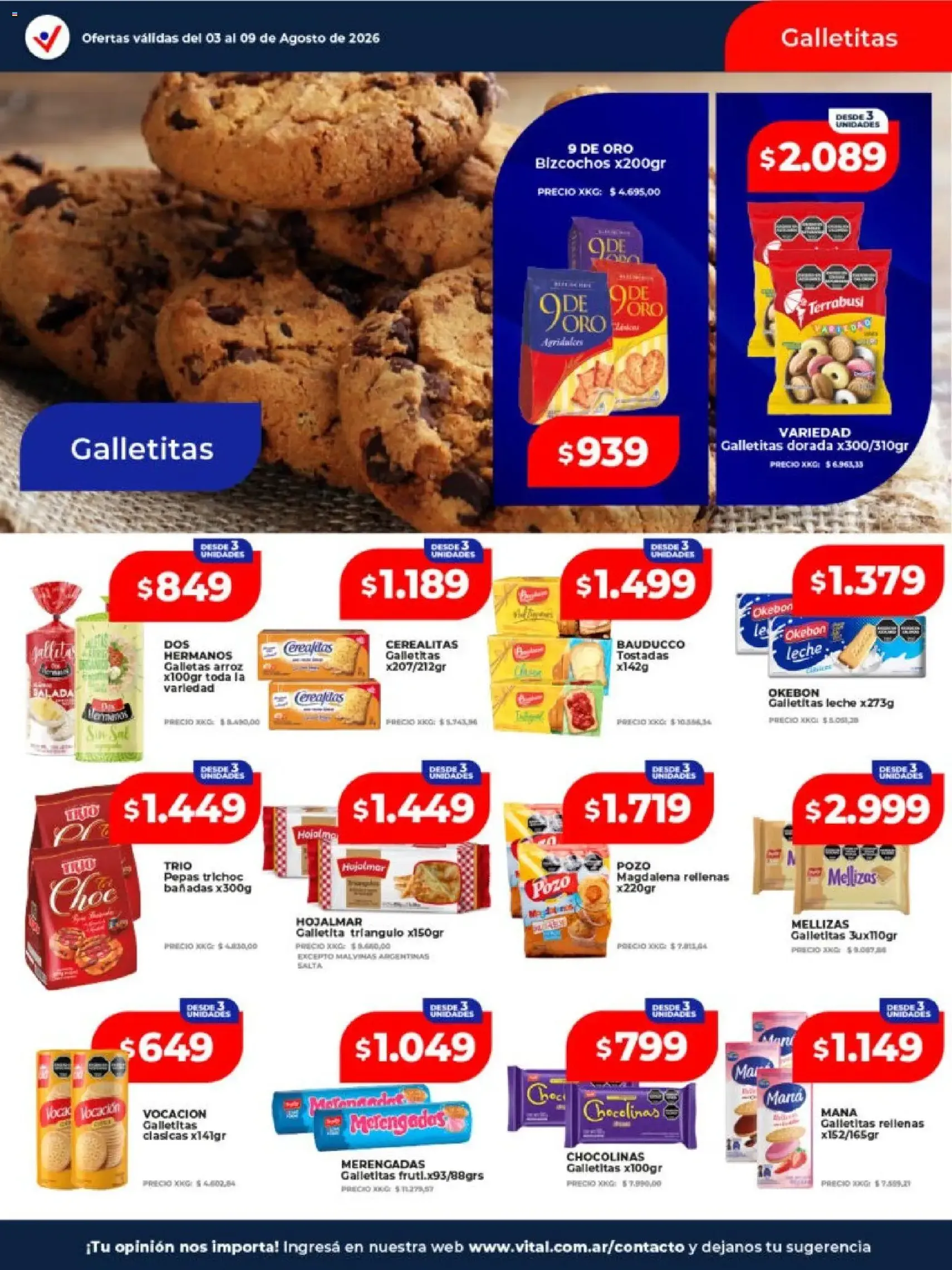 Vital - Ofertas - folleto válido desde 03/08/2026 página 23 de 26