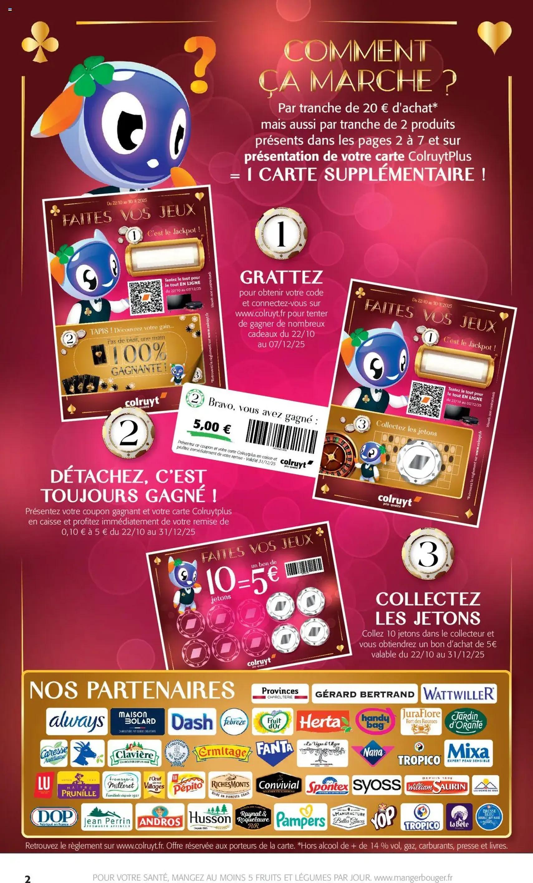 Colruyt catalogue - brochure valable à partir du 22/10/2025, page 2 sur 35 Colruyt catalogue - brochure valable à partir du 22/10/2025, page 2 sur 35