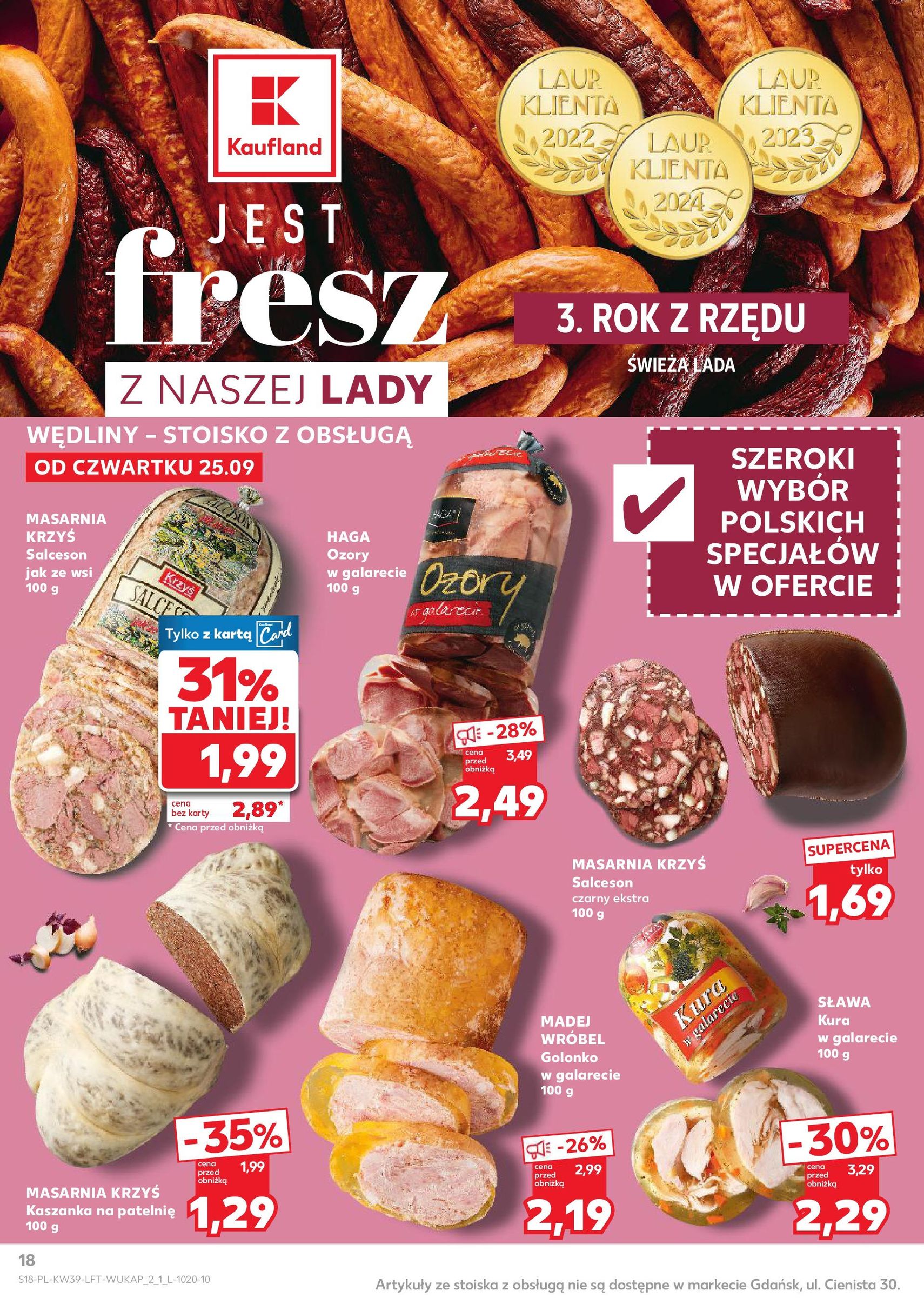 Kaufland gazetka - ważny gazetka od 25.09.2025 strona 18 z 55 Kaufland gazetka - ważny gazetka od 25.09.2025 strona 18 z 55