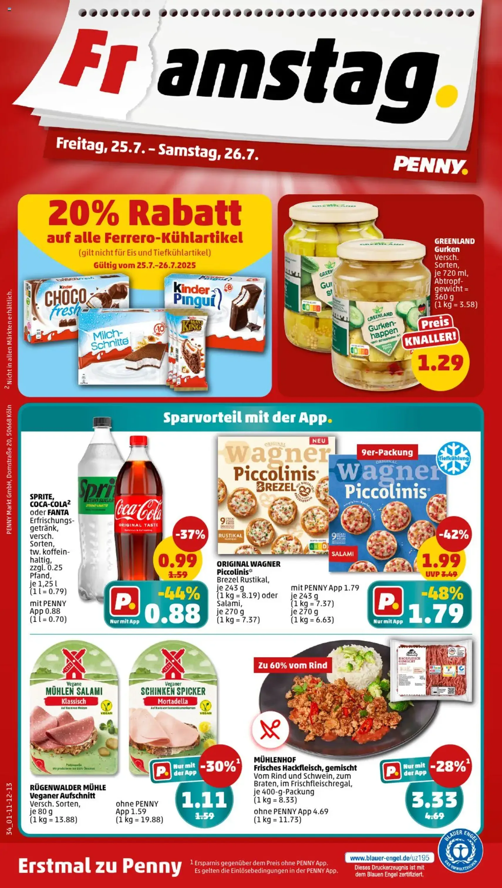 Penny Prospekt - Gültiger Prospekt ab 21.07.2025, Seite 34 von insgesamt 35 Penny Prospekt - Gültiger Prospekt ab 21.07.2025, Seite 34 von insgesamt 35